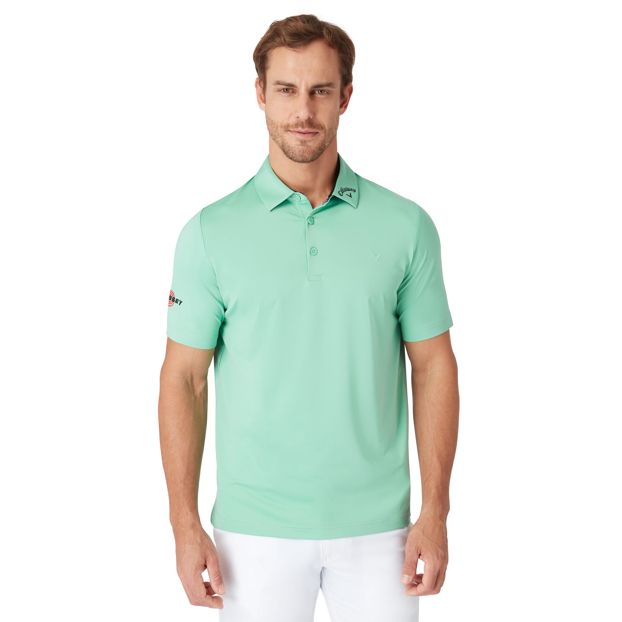 Callaway Golf 3 Chev Odyssey Shirt - Neptune Green 313 - CGKSE062
