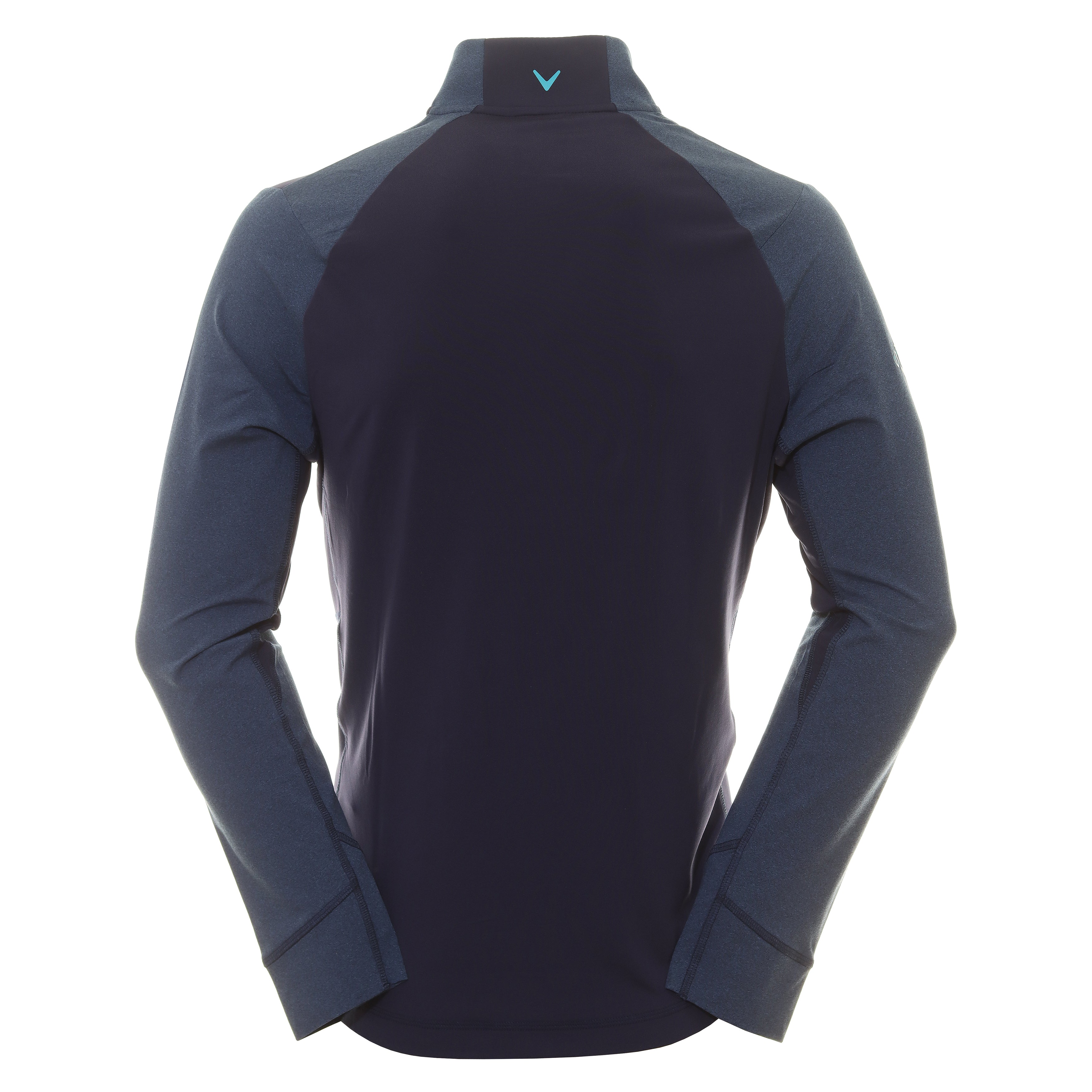 Callaway Golf Aquapel Mixed Media 1 4 Zip CGKFD015 Peacoat 410