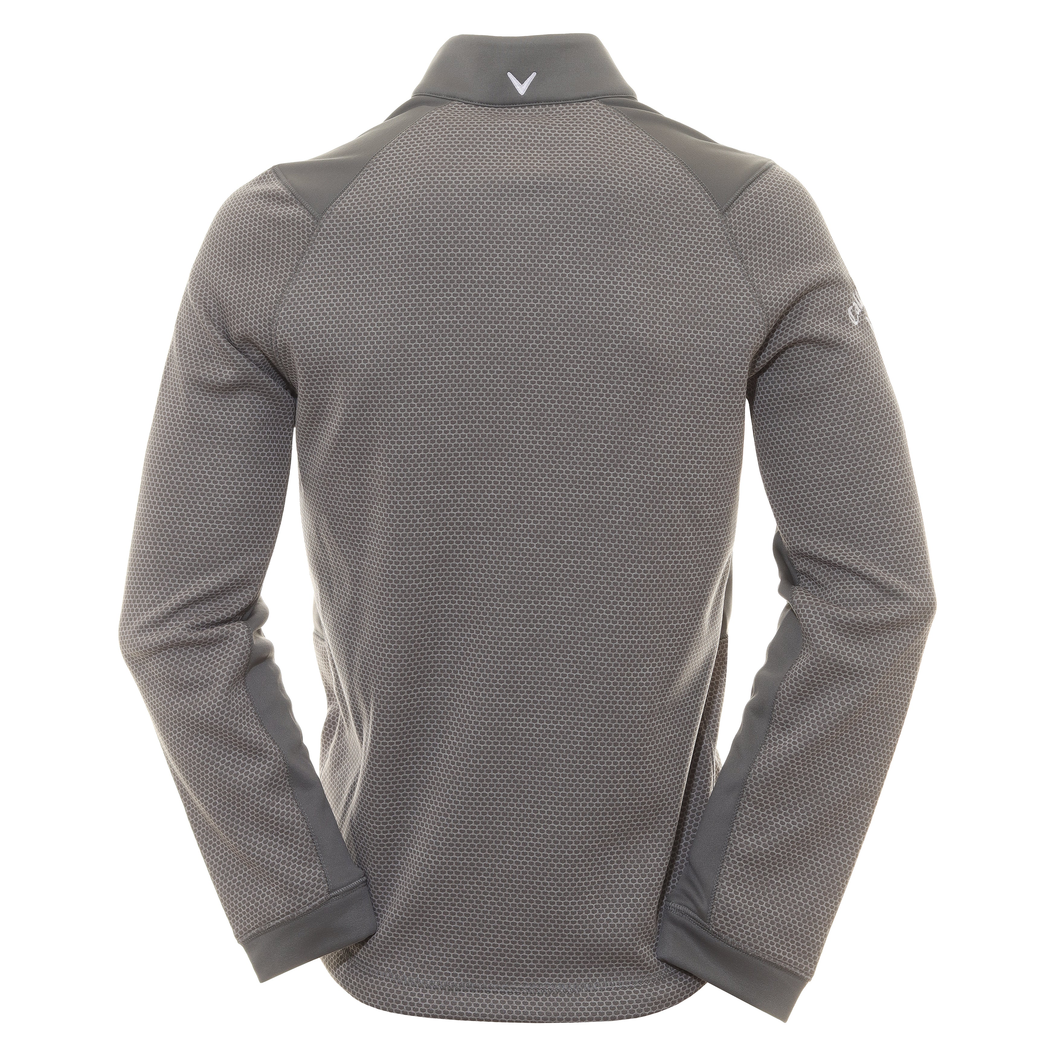 Callaway Golf Hex Fleece 1/4 Zip - Medium Grey Heather 096