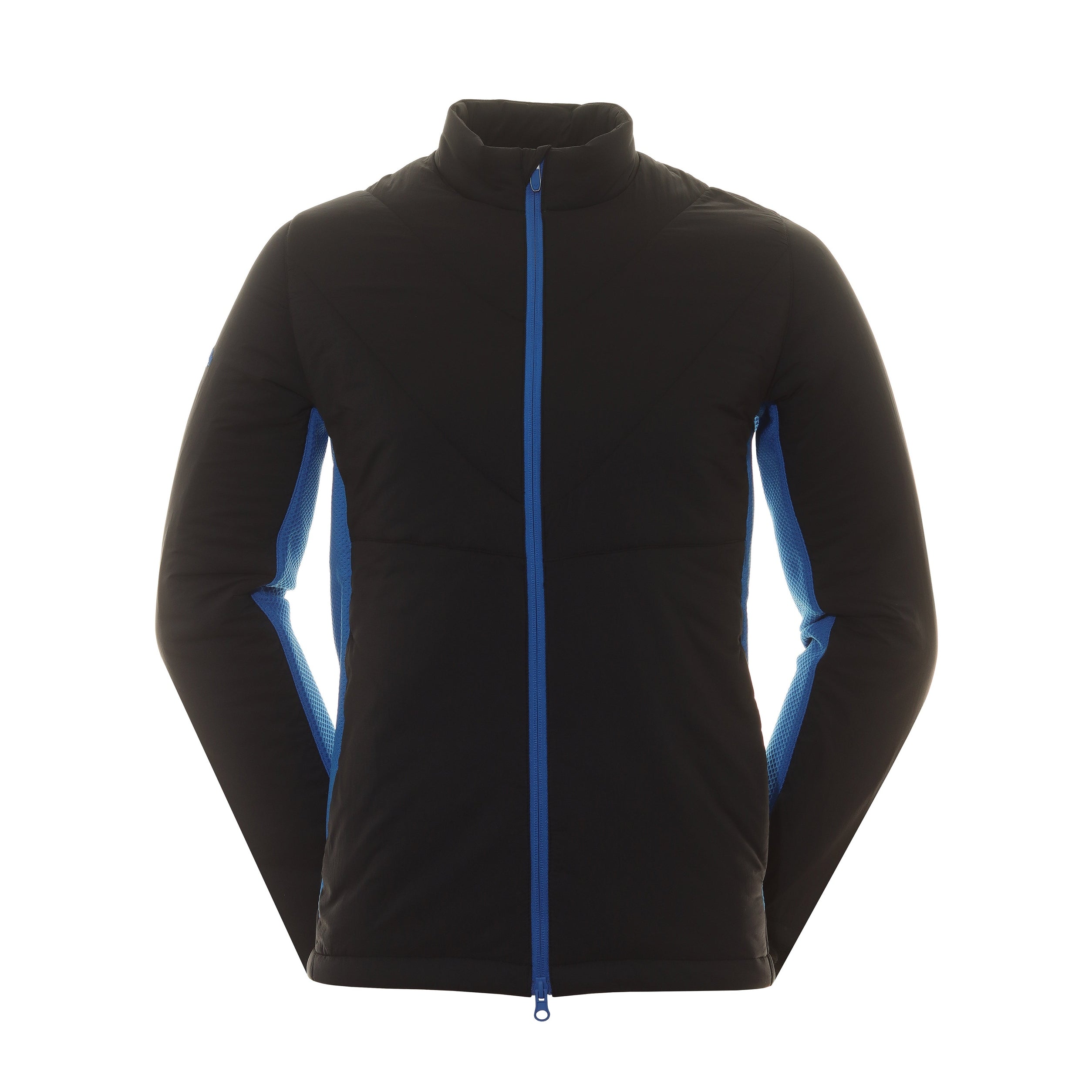 Callaway Golf Mixed Media Insulated Jacket CGRFD084 Caviar 002 Function18