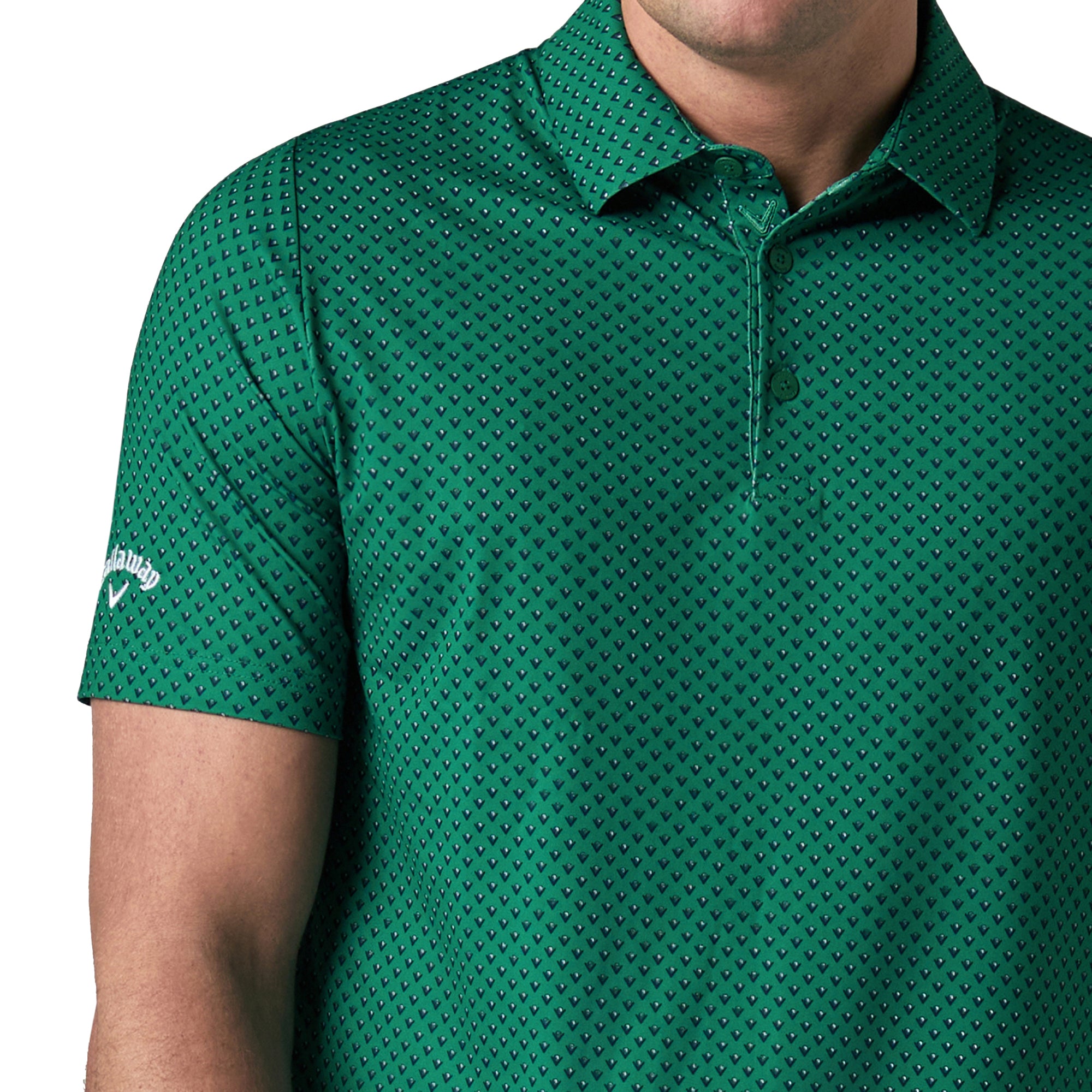 Callaway Golf TM Golf Polo - Galapaogos Green 326 - CGKSG0B0-326