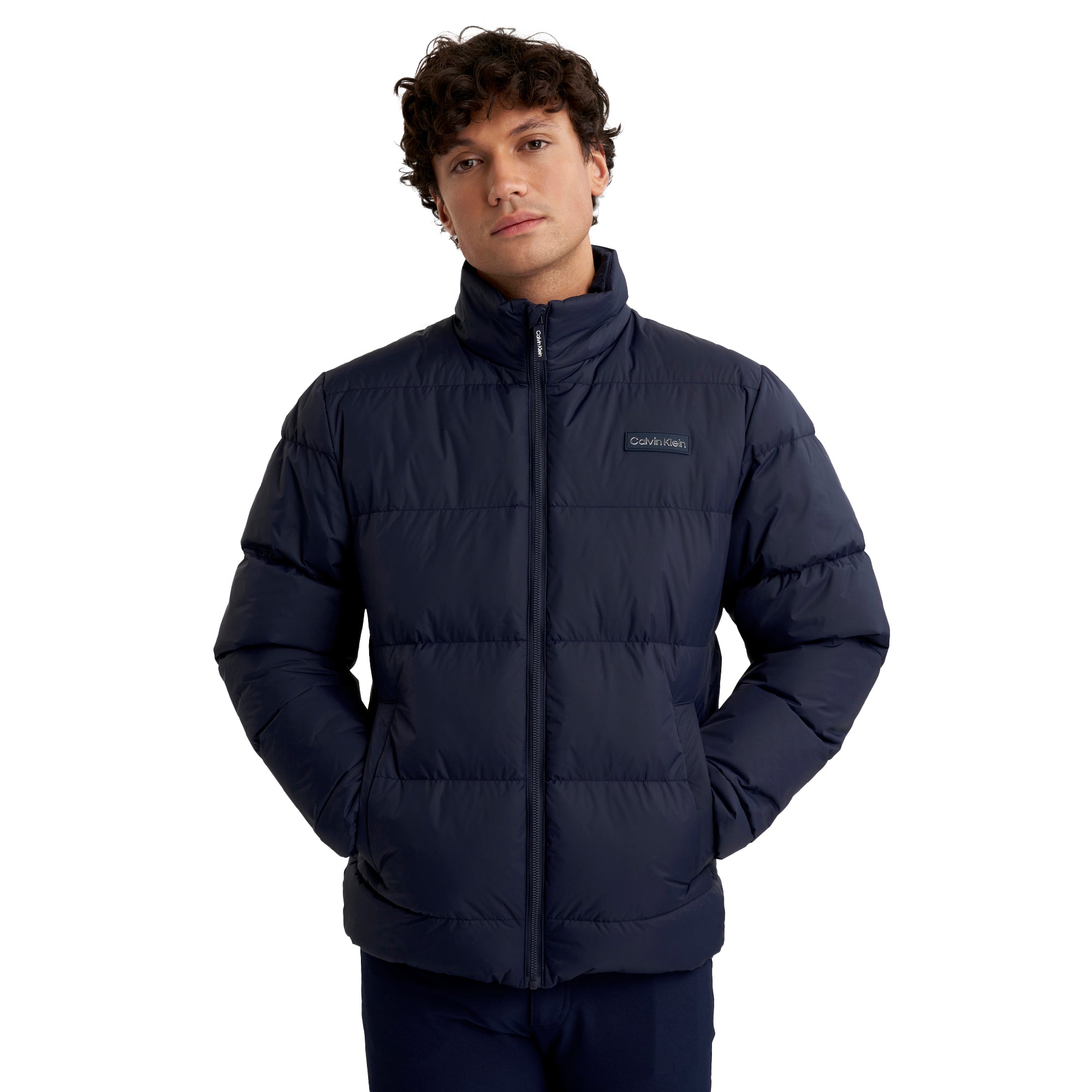 Calvin Klein Golf Rivington Padded Jacket - Navy - CKMA25120-Navy 