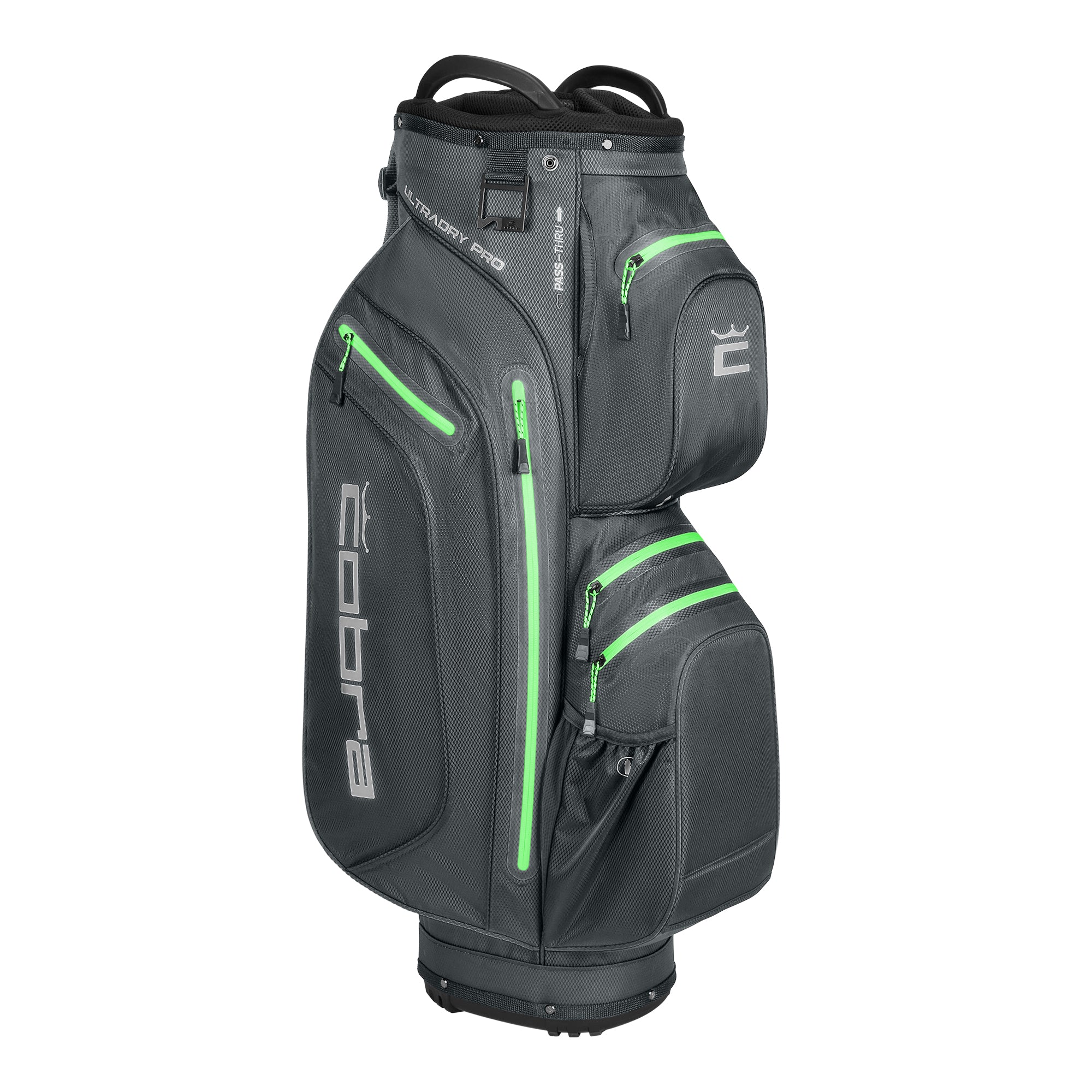 Cobra Golf Ultradry Pro Cart Bag Quiet Shade/Green Gecko 04