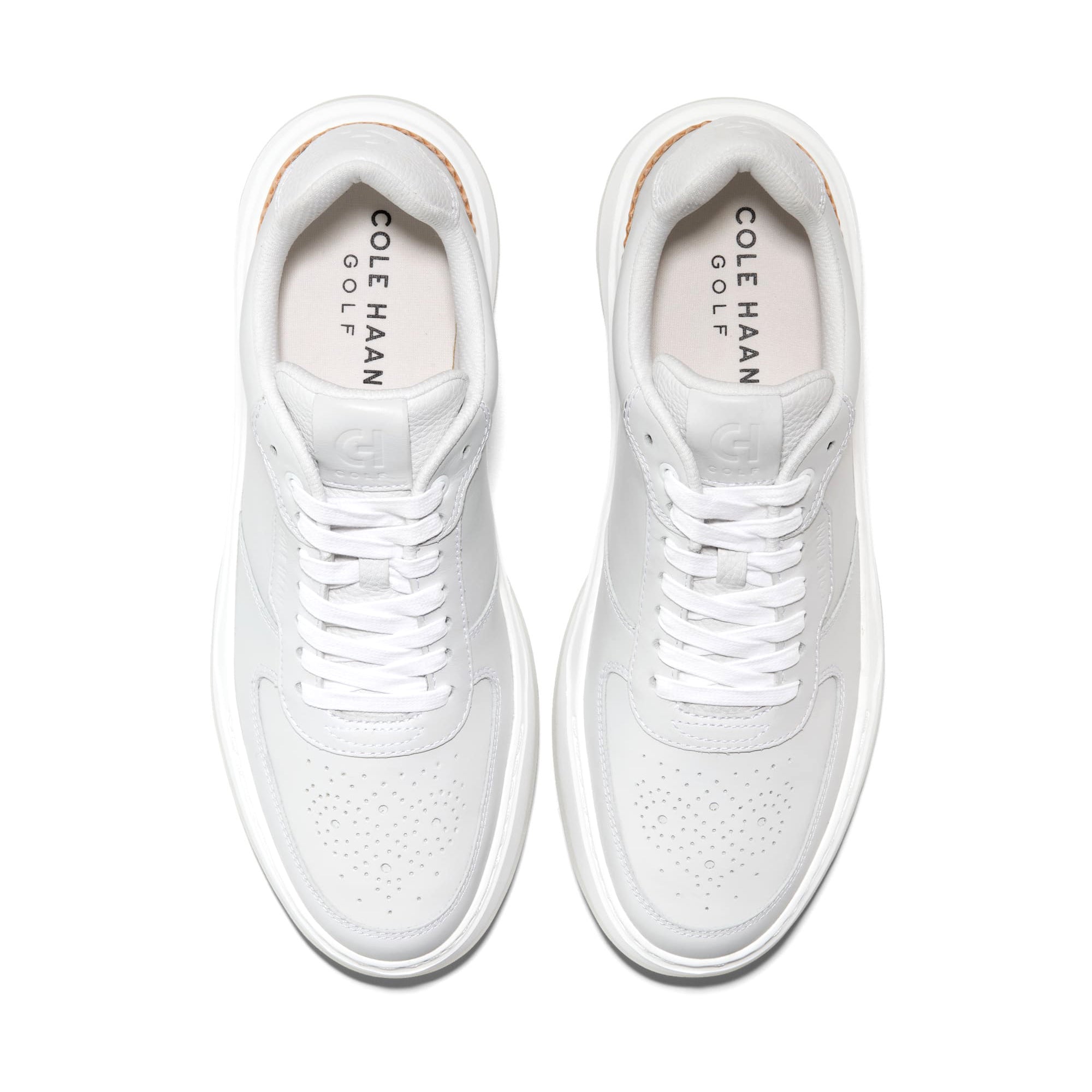 Cole Haan GrandPro Crossover Golf Shoes - Optic White - C38379