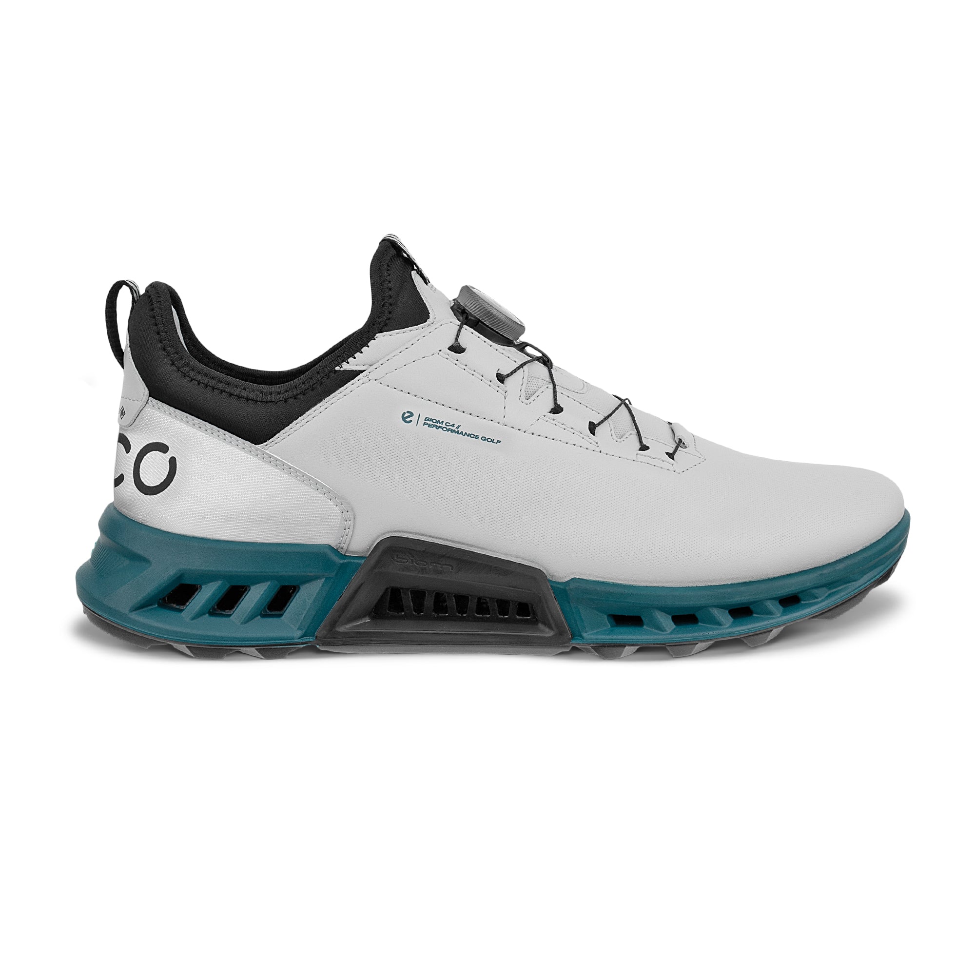 Ecco Biom C4 Gore-Tex BOA Golf Shoes White/Bay Green 60912
