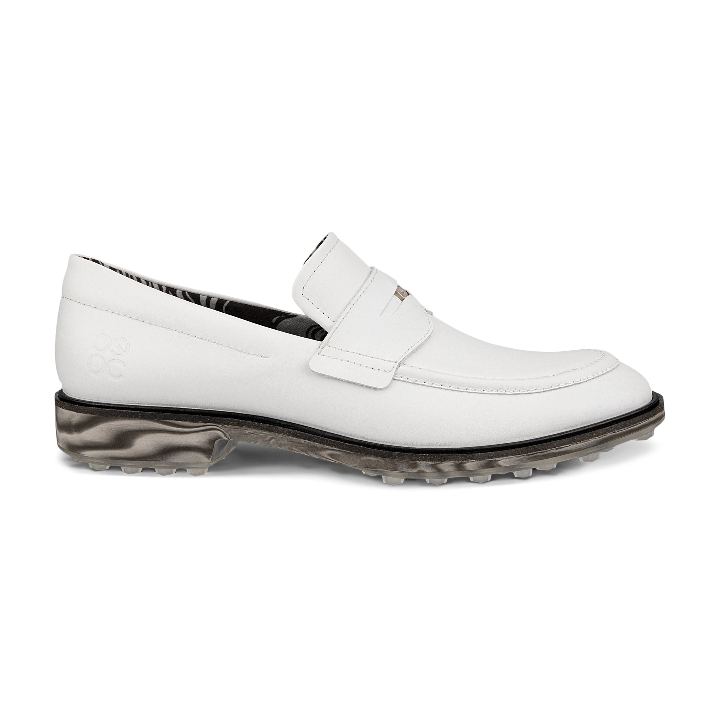 Ecco Classic Hybrid Golf Shoes 110234 White 01007 Function18