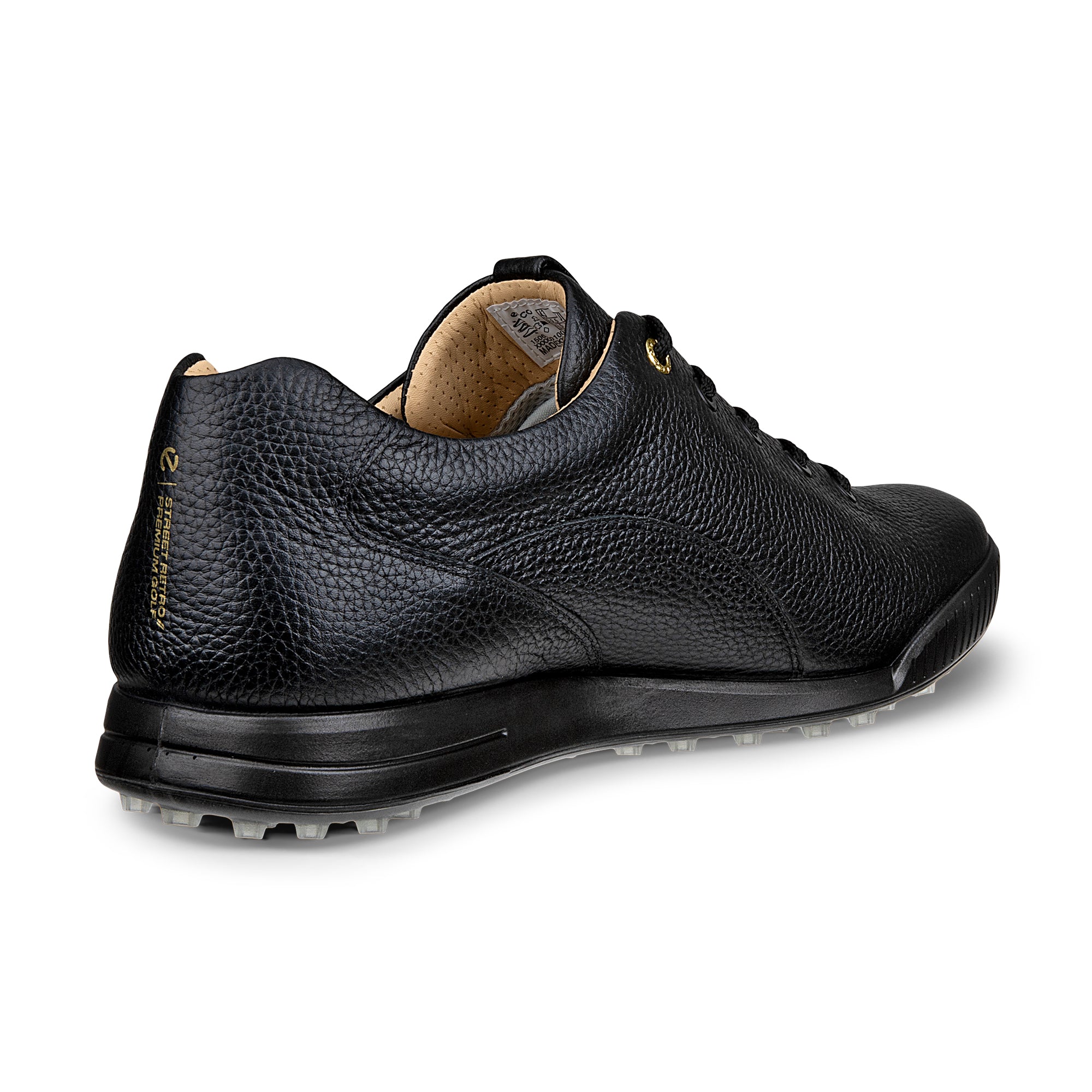 Ecco Street Retro Golf Shoes - Black 01001 - 150634-01001 - Function18