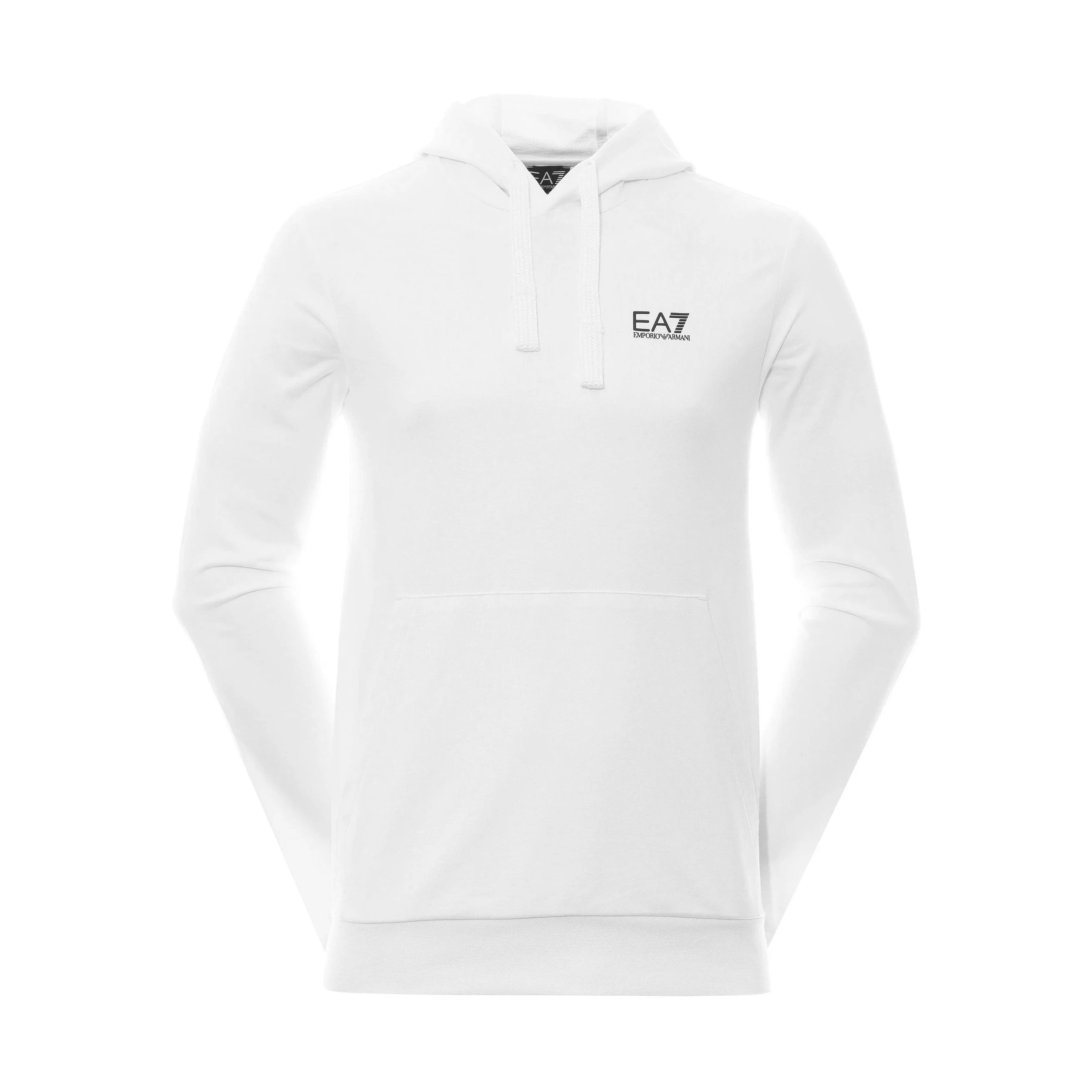Emporio Armani EA7 Core Hoodie PJ05Z 8NPM04 White 1100 Function18 Restrictedgs