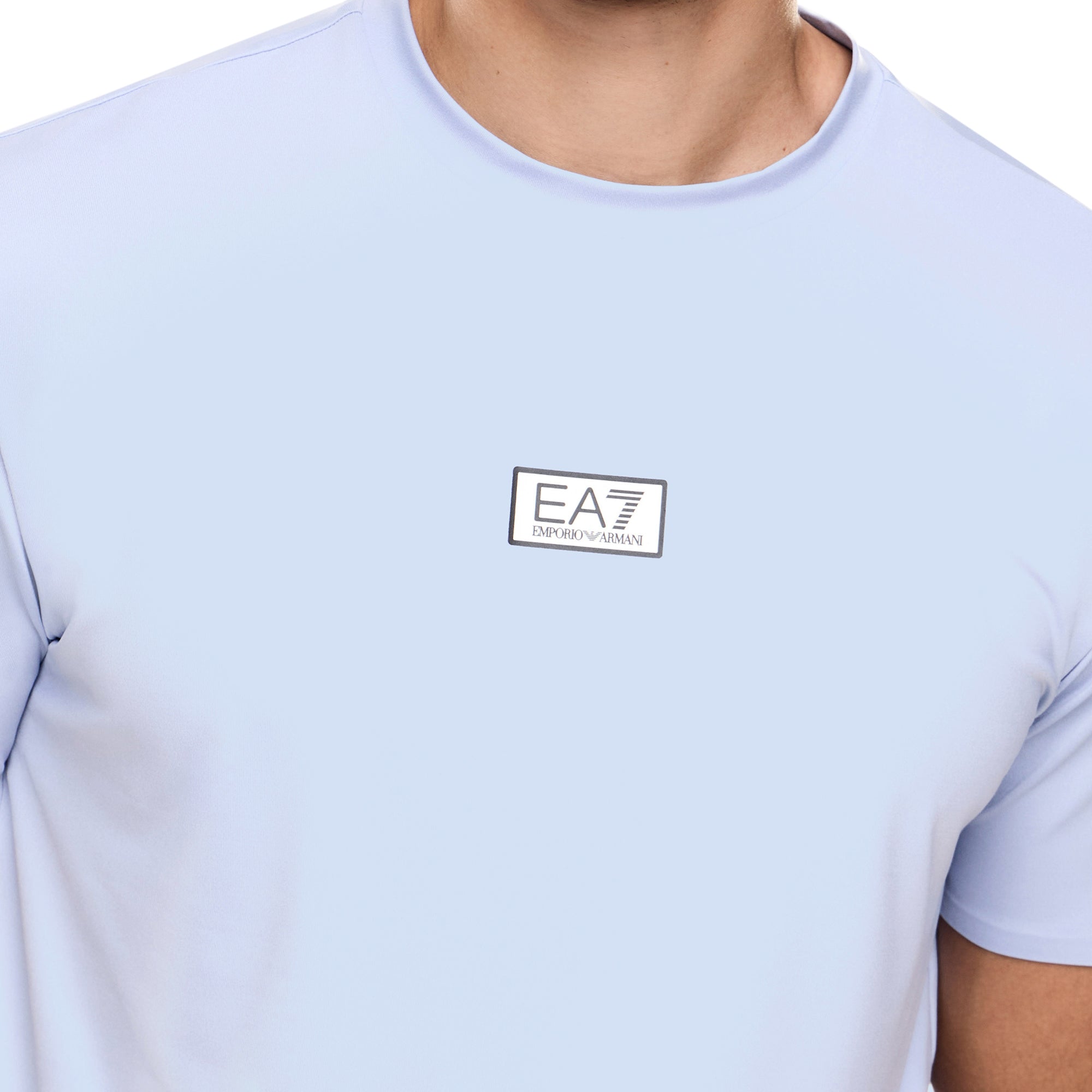 Emporio Armani EA7 Dynamic Athlete T-Shirt - Zen Blue U9309 