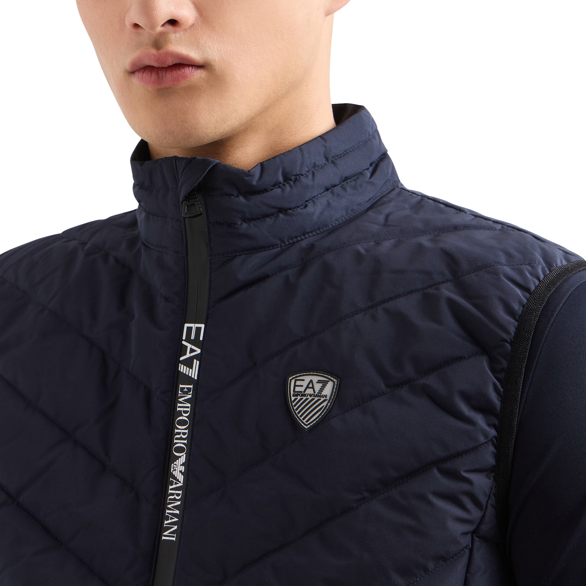 Emporio Armani EA7 Technical Gilet - Armani Blue 1562 - 8NPQ02