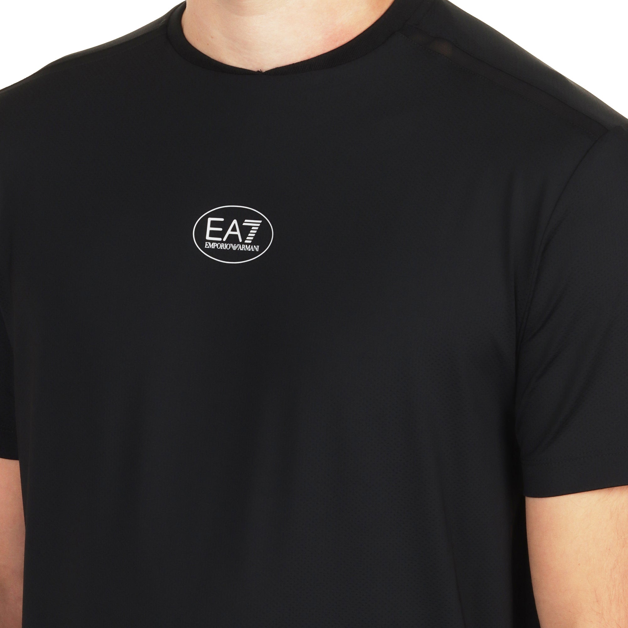 Emporio Armani EA7 Ventus7 T-Shirt - Black UC001 - 7M000832