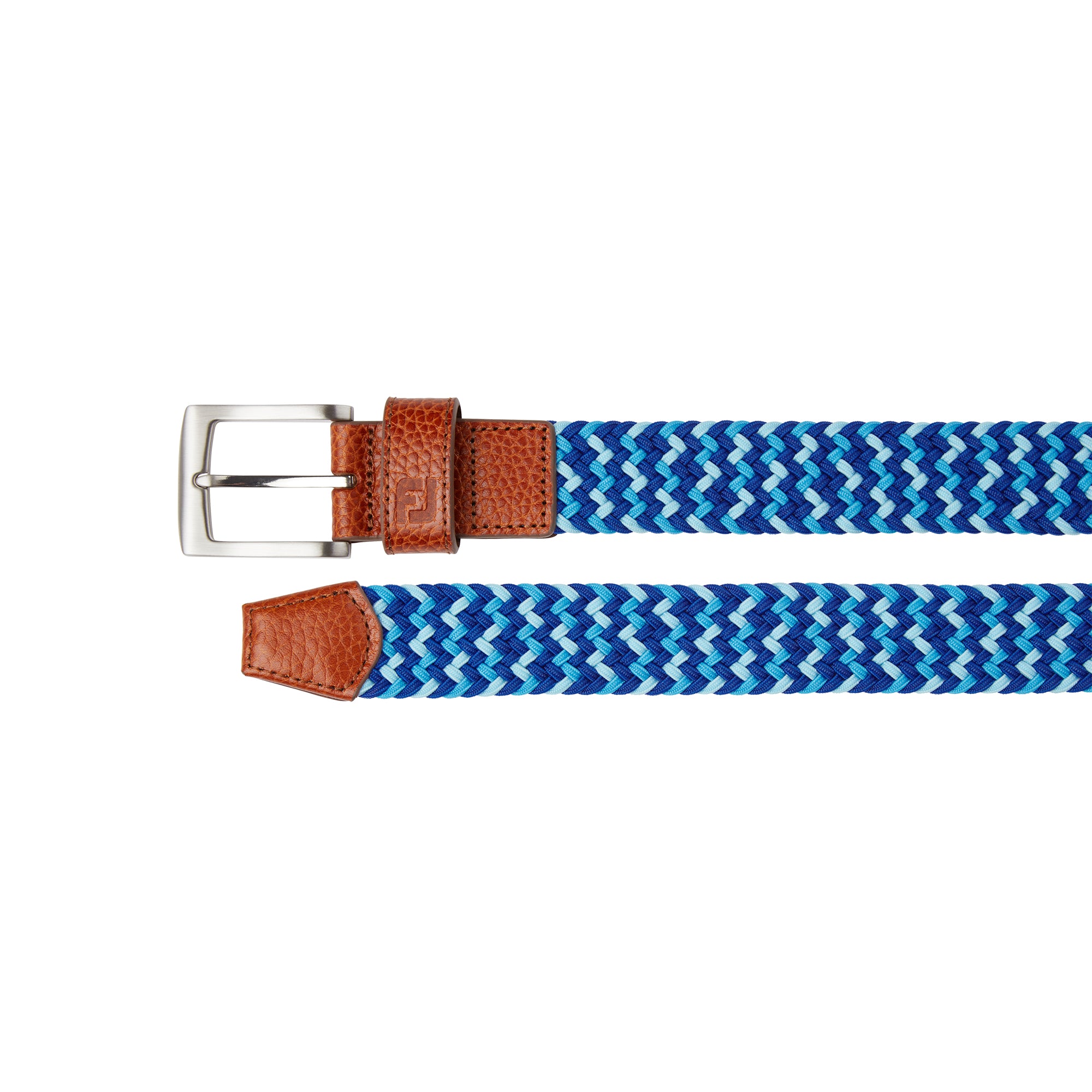 FootJoy Braided Belt 69540 Deep Blue Blue Sky Ocean Function18