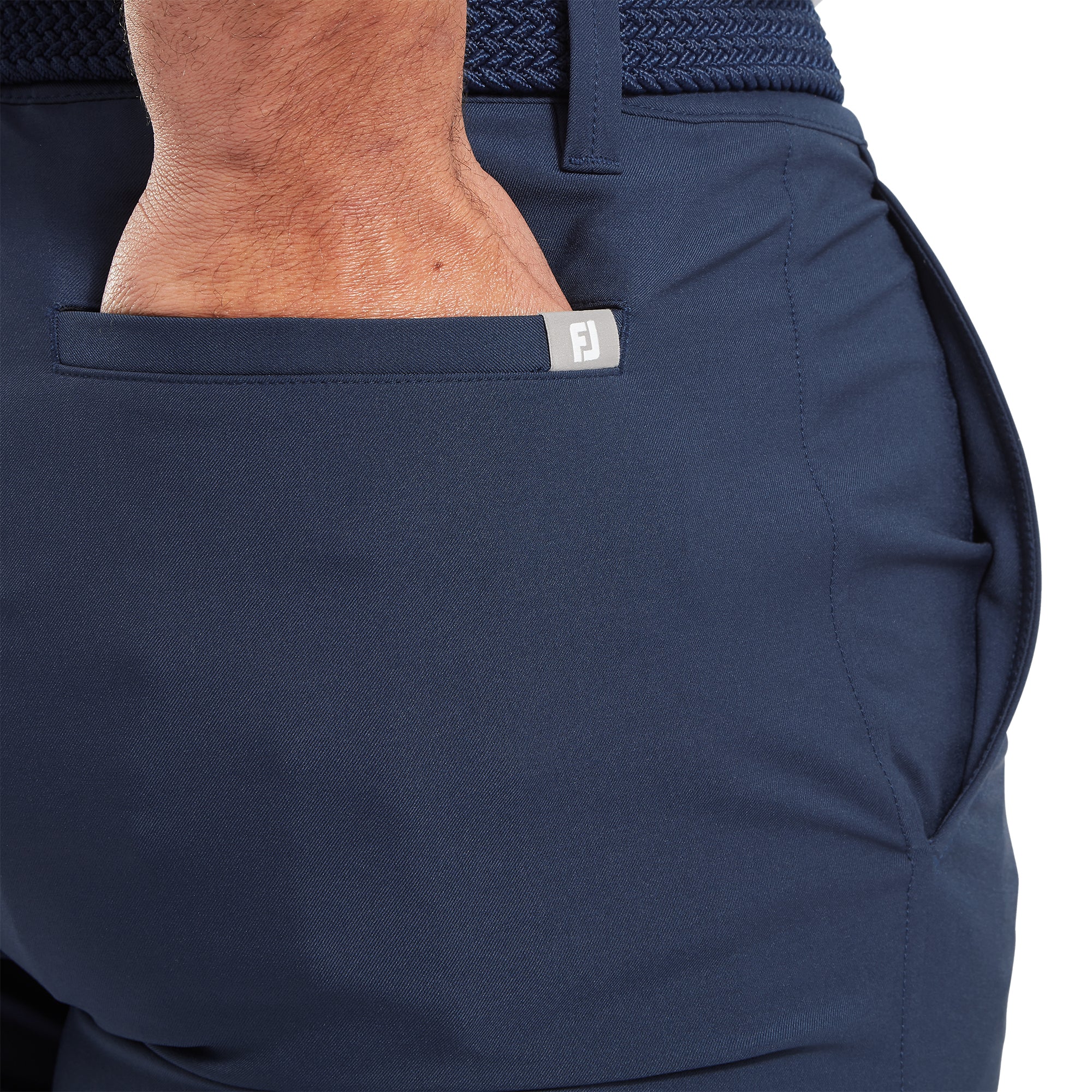 FootJoy FJ Performance Tapered Fit Golf Trousers - Navy - 90168