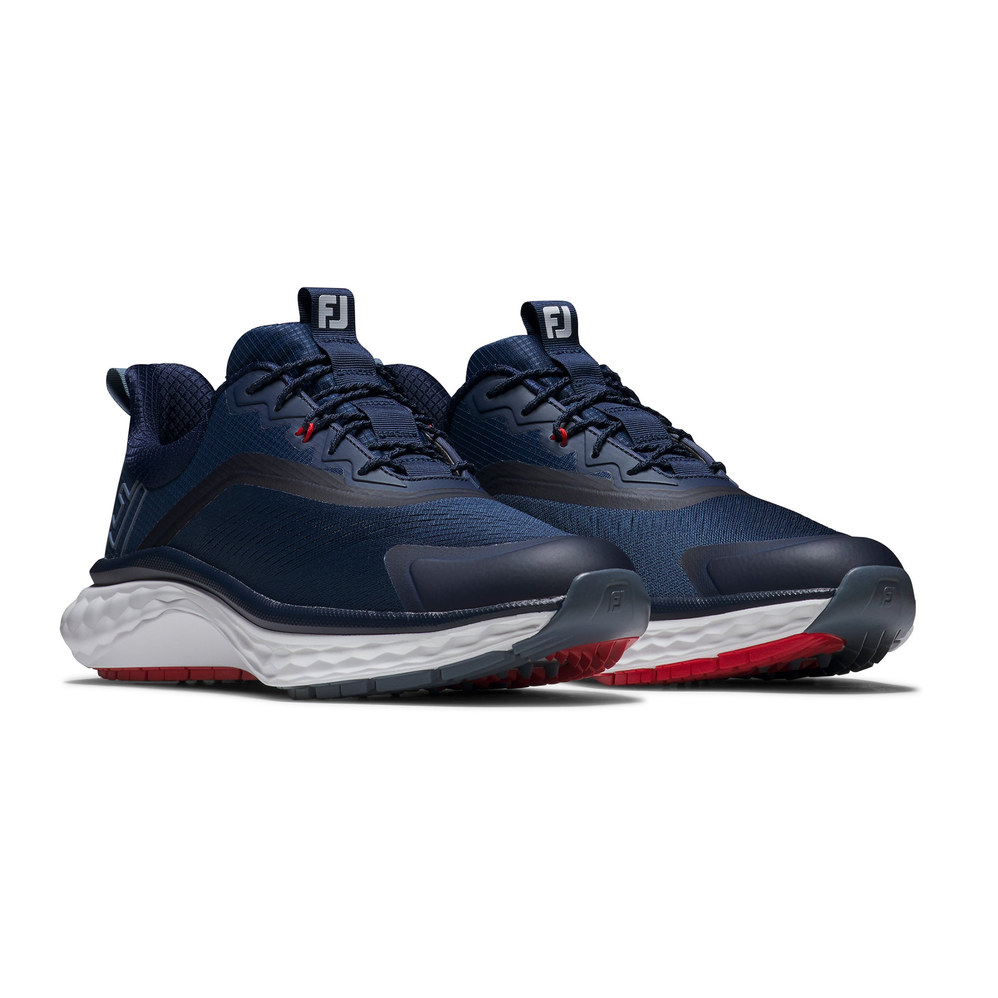 FootJoy FJ Quantum Golf Shoes - Navy/White/Red - 56995