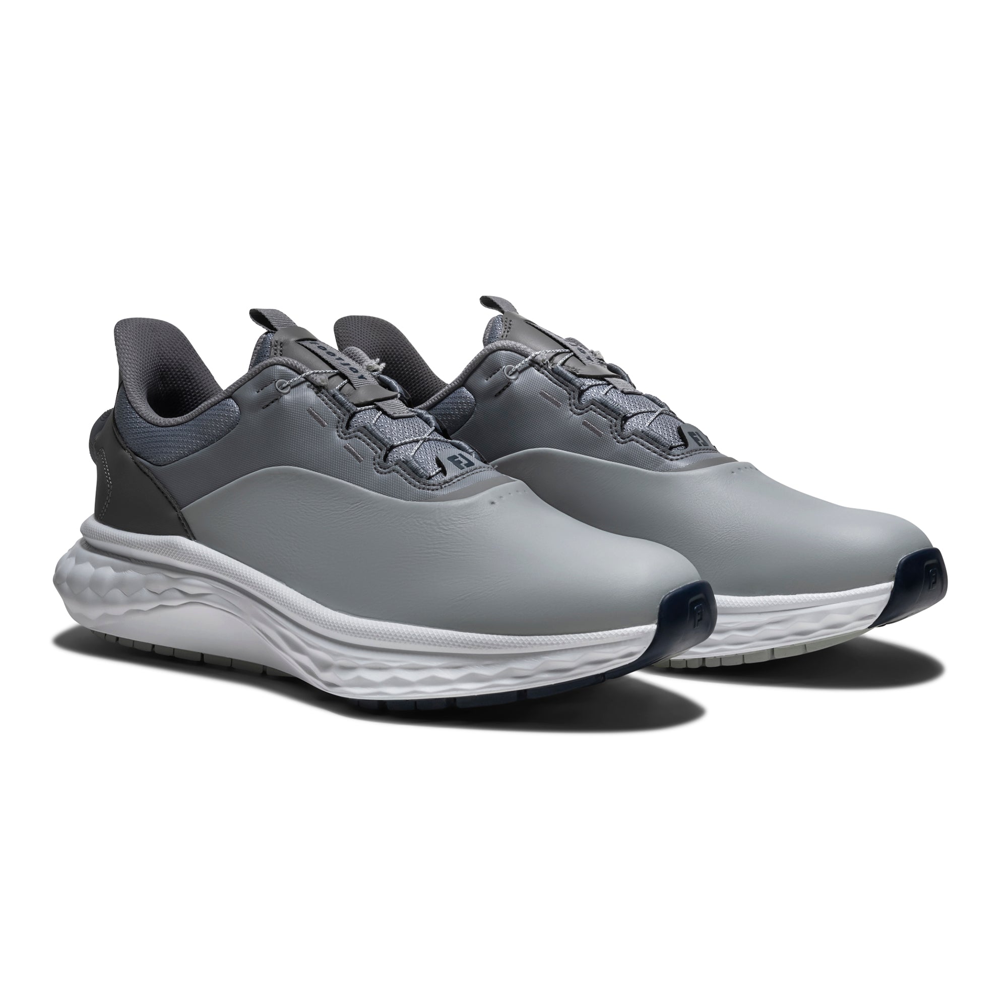 FootJoy FJ Quantum Golf Shoes - Grey/Charcoal/White - 57046
