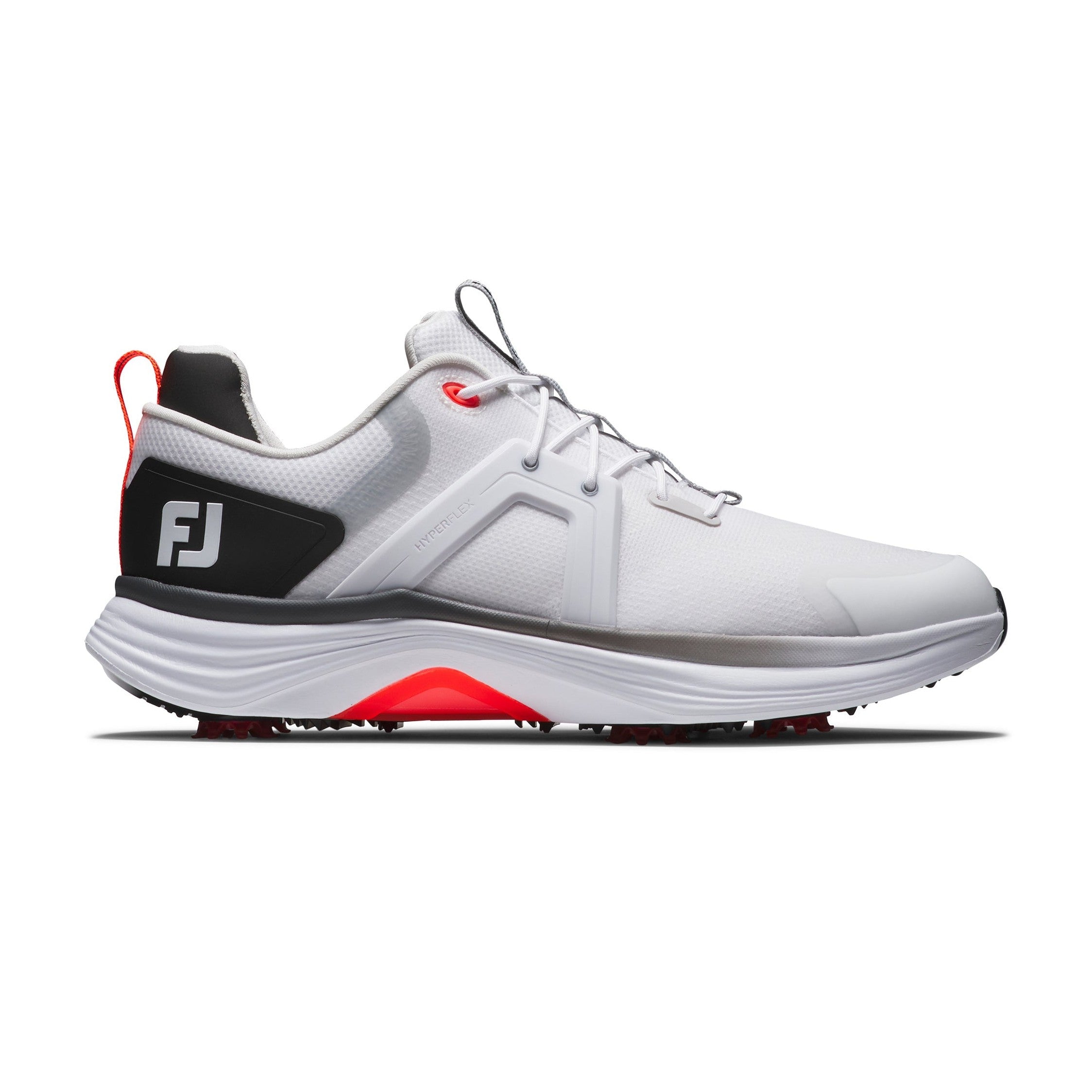 FootJoy HyperFlex Golf Shoes White/Black/Red 55469 Function18