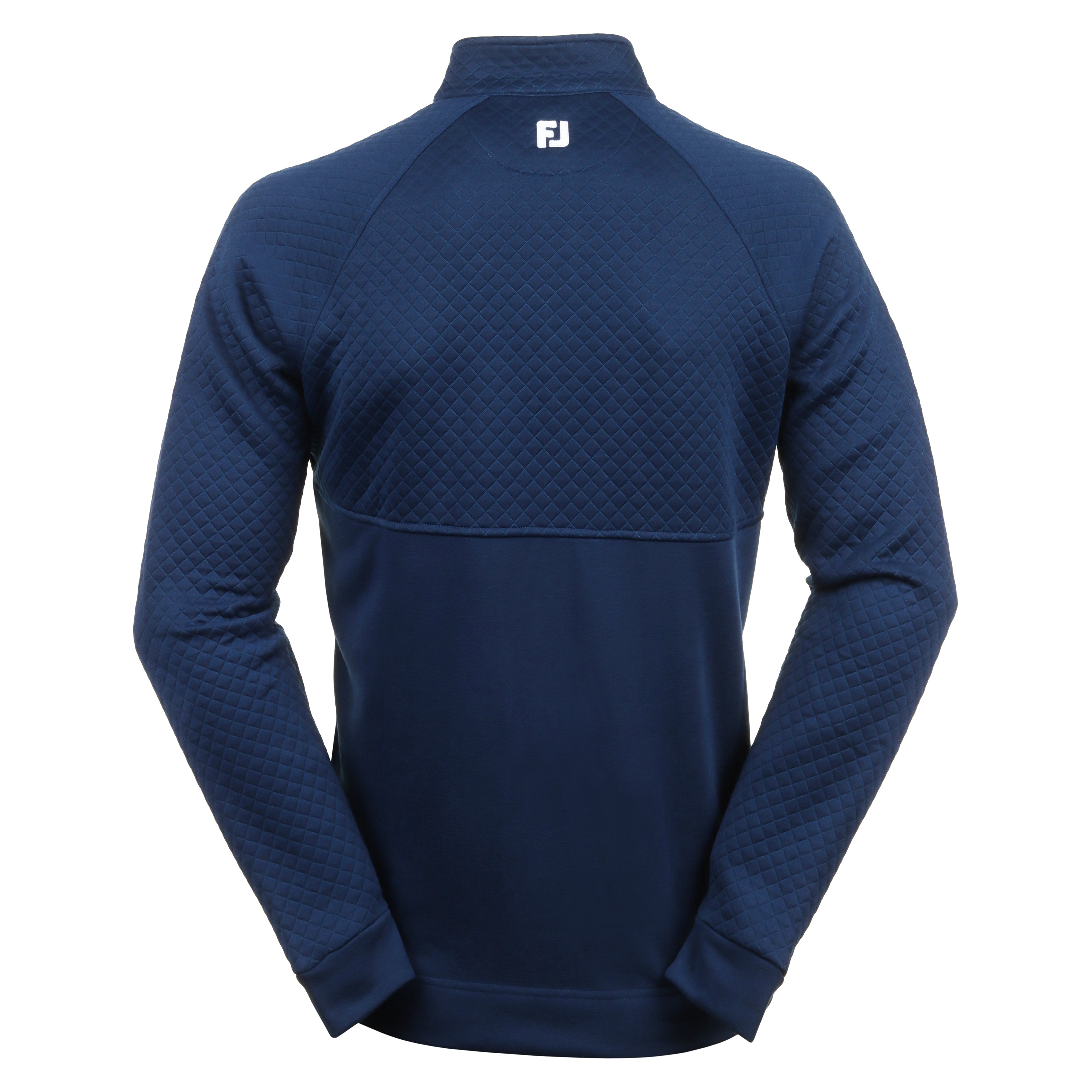 FootJoy Jacquard Thermal Chill Out Pullover - Navy - 31969