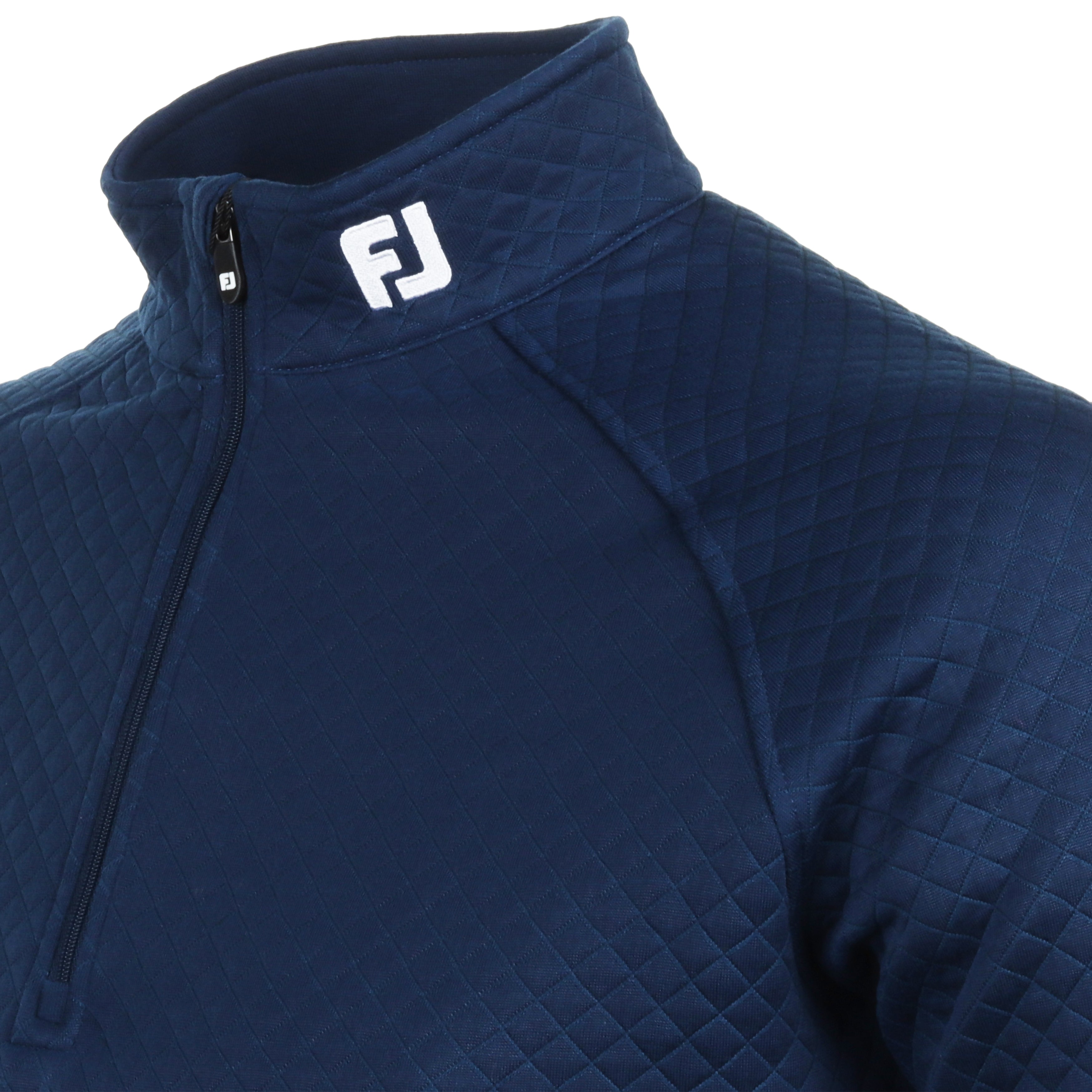FootJoy Jacquard Thermal Chill Out Pullover - Navy - 31969