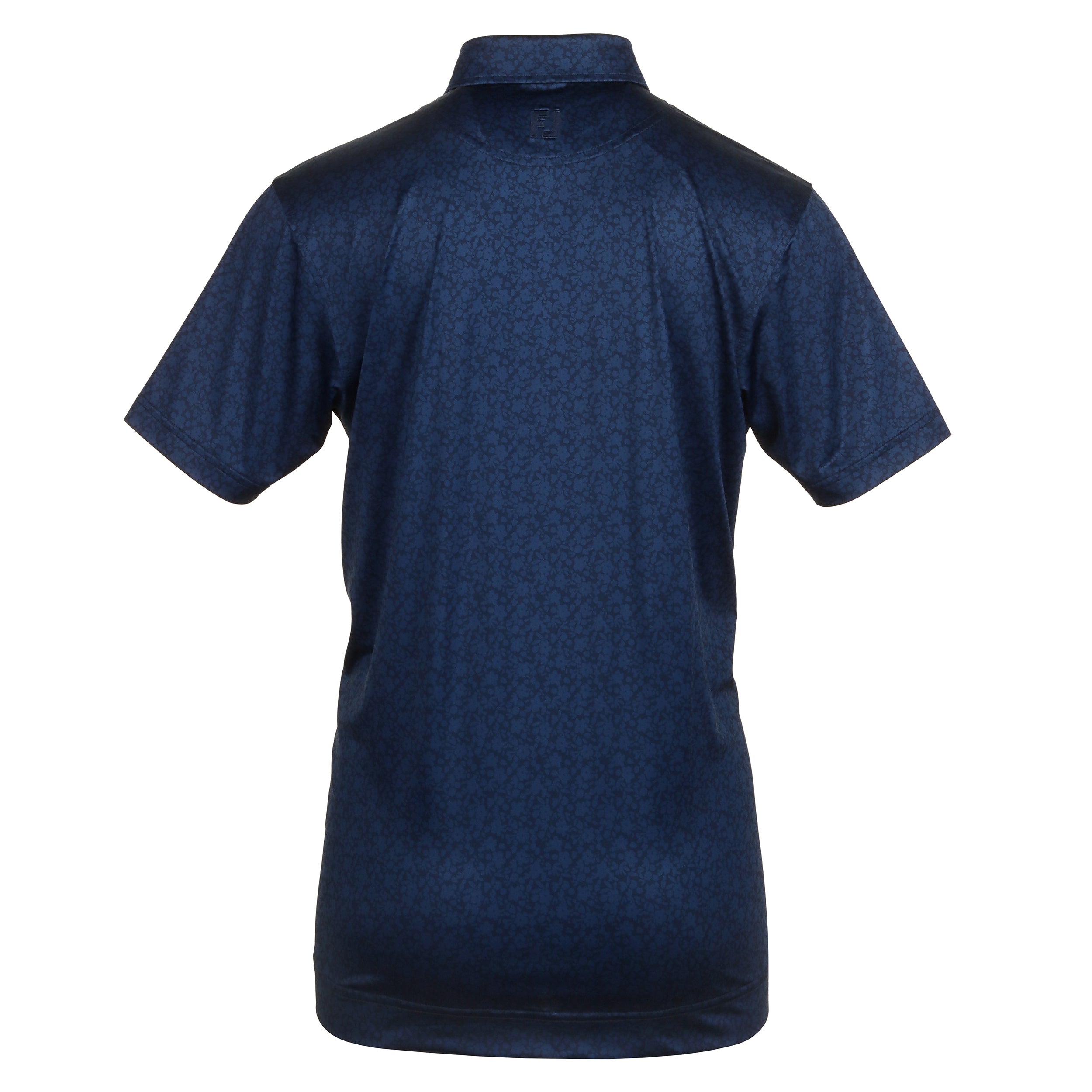 FootJoy Painted Floral Lisle Golf Shirt 81617 Navy Function18 Restrictedgs