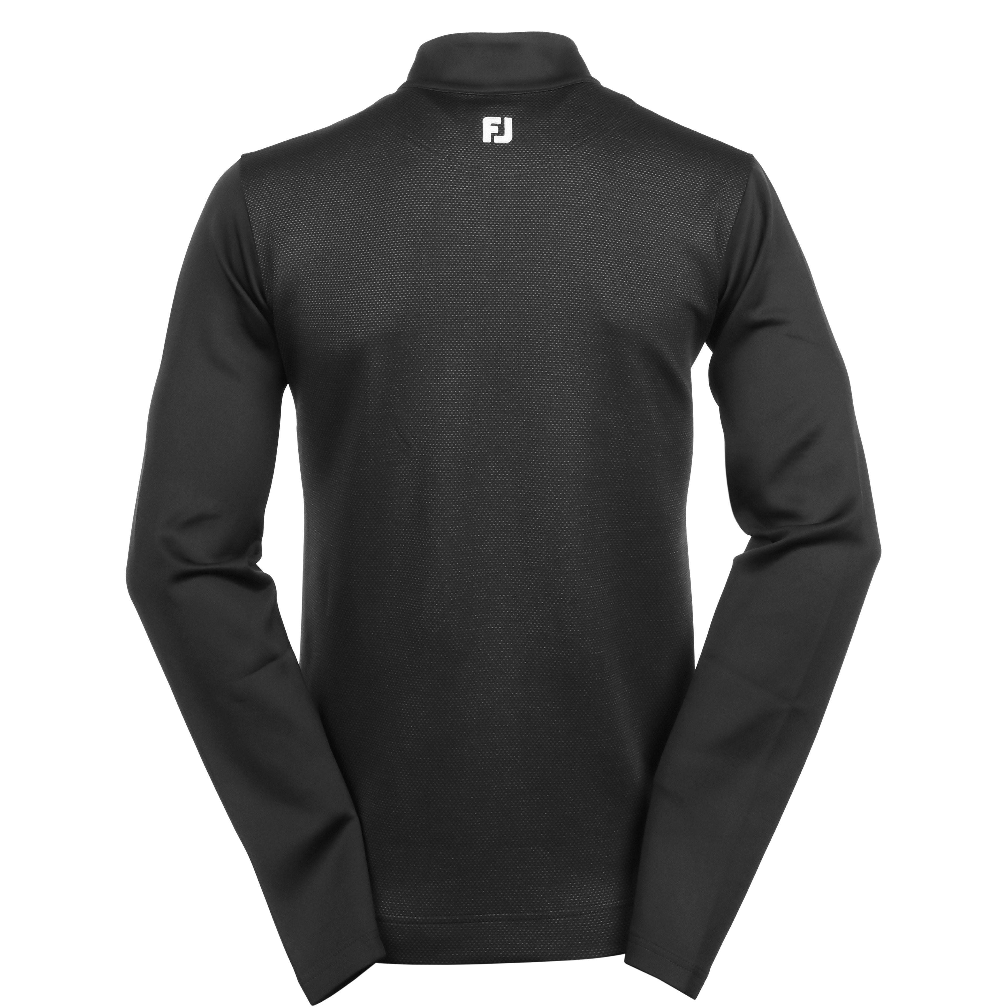 FootJoy Spacer Knit Tonal Chill Out Pullover Black 31941