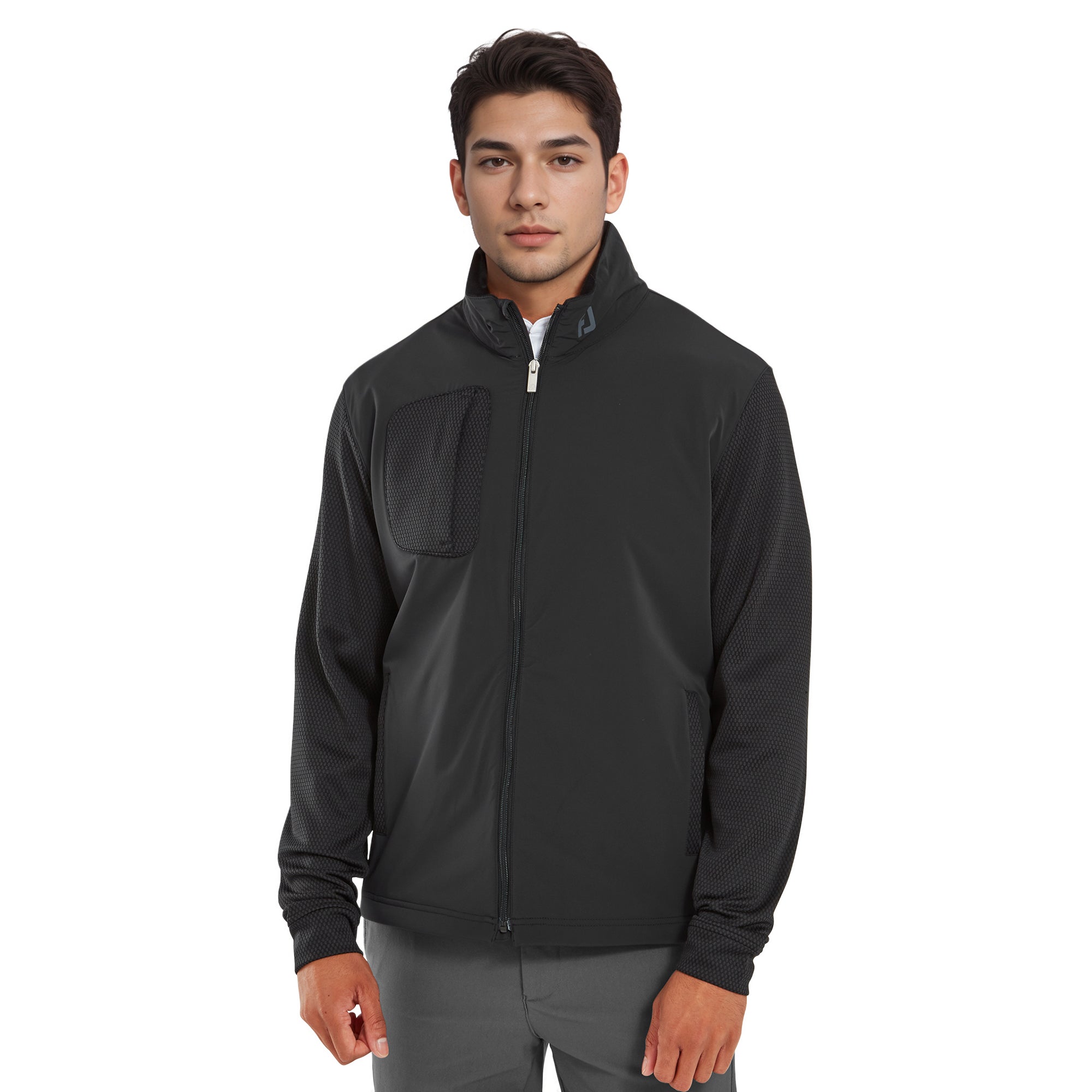 FootJoy ThermoSeries Hybrid WInd Jacket - Black - 37825 - Function18
