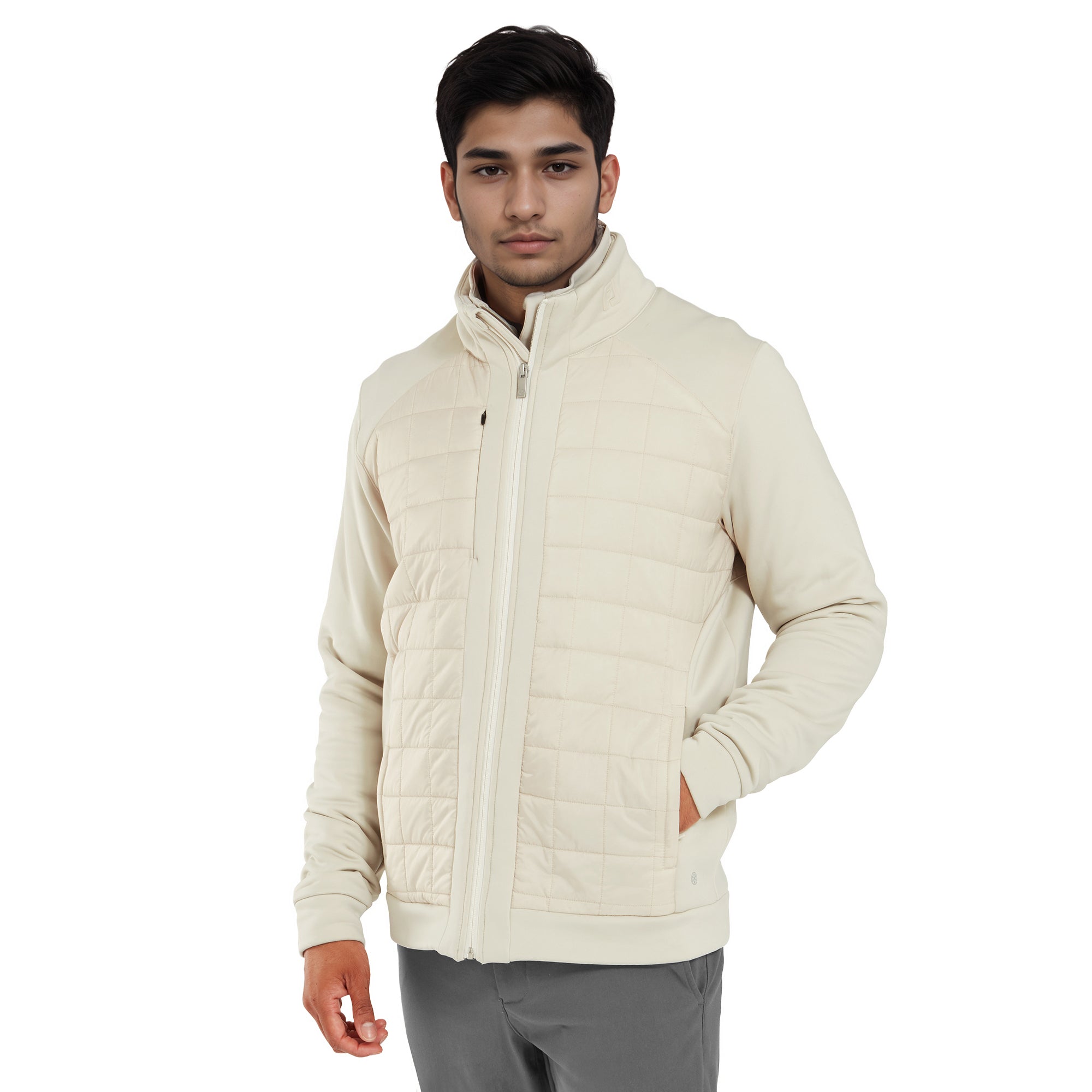 FootJoy ThermoSeries Lightweight Insulated Jacket - Stone - 37821