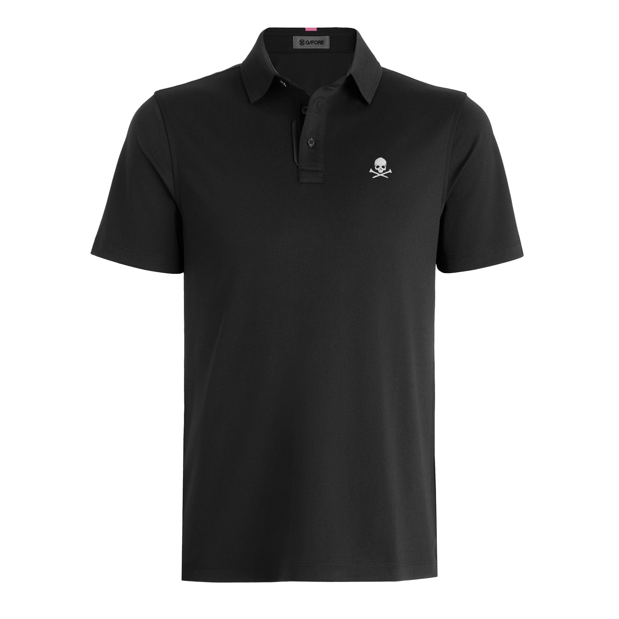 G/FORE ブラック ポロシャツ G/FORE Essential 3.0 Tech Pique Polo Shirt - Onyx - GMP000090-ONYX