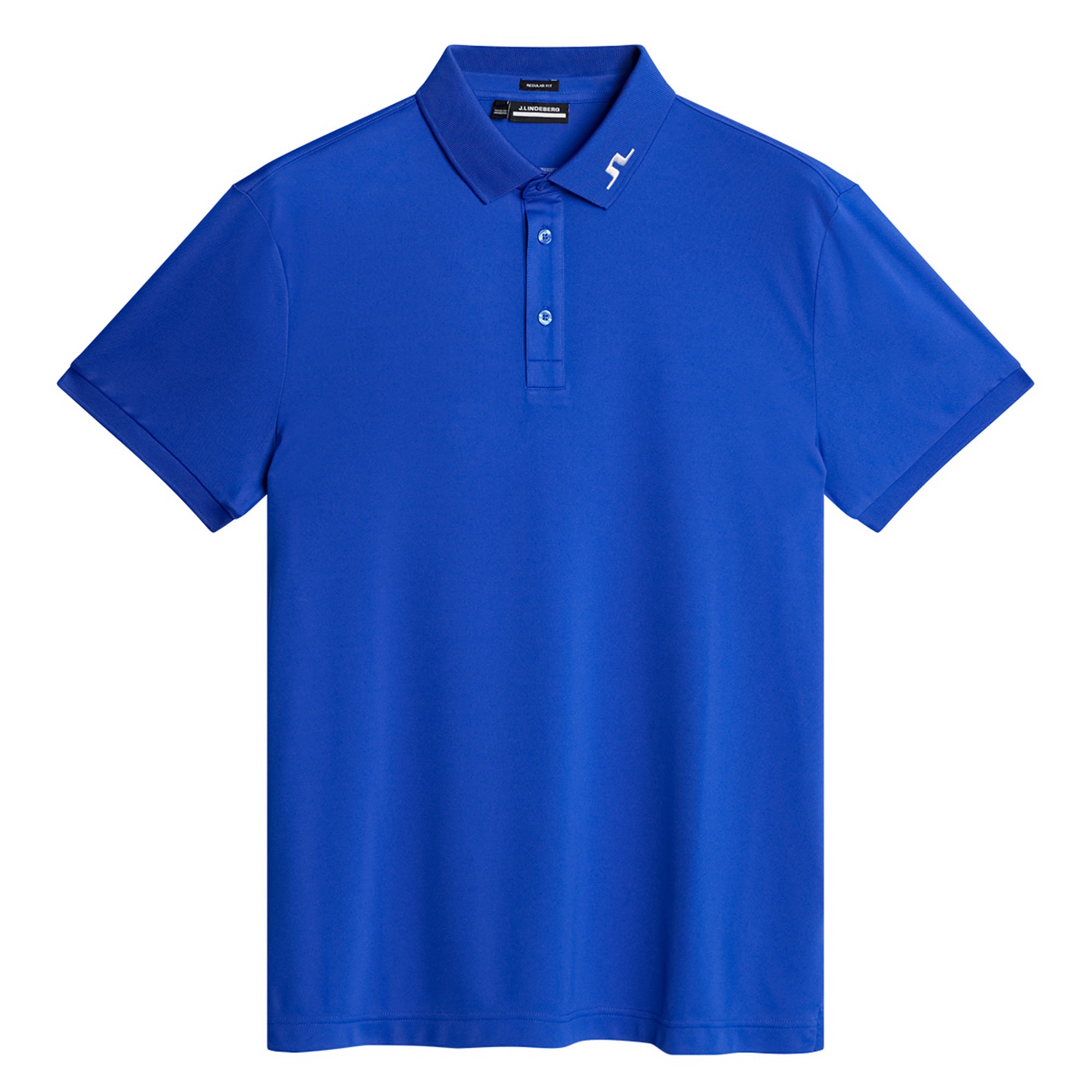 J.Lindeberg Golf KV Polo Shirt FW24 - Club Blue O516 J.Lindeberg Golf KV Polo Shirt FW24 - Club Blue O516