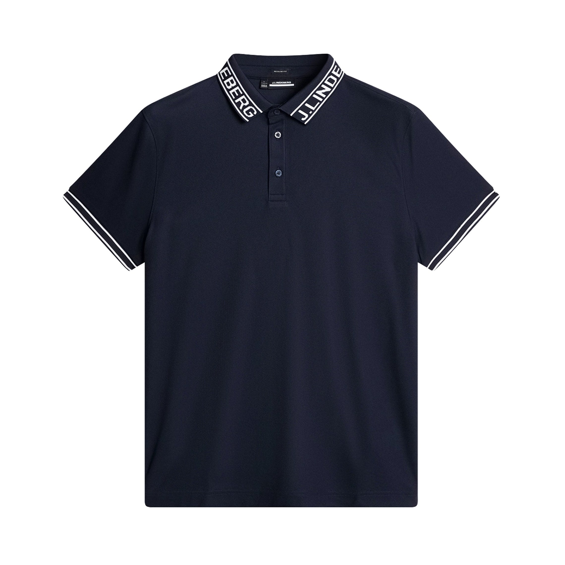 J.Lindeberg Golf Austin Polo Shirt FW24 Mens Size UK Large GMJT10701 6855 Blue