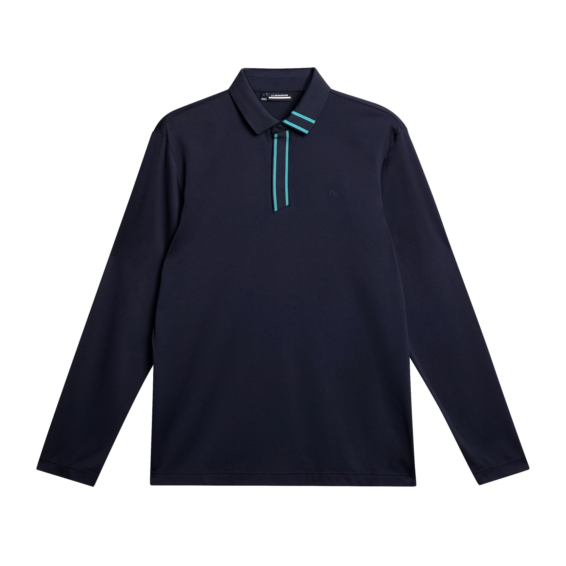 J.Lindeberg Golf x Glenmuir Viktor Long Sleeve Polo Shirt - JL