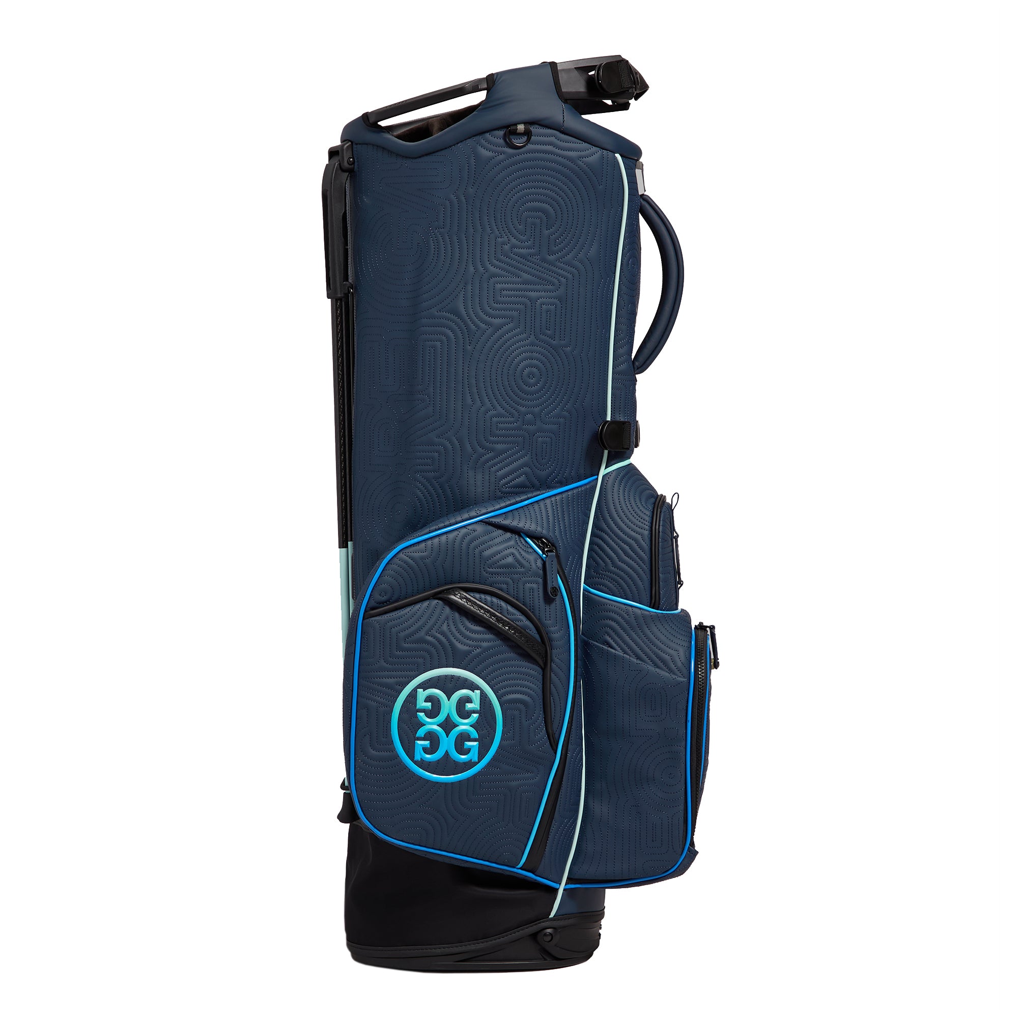 G/FORE Trippy Quilted Transporter Tour Carry Golf Bag - Twilight
