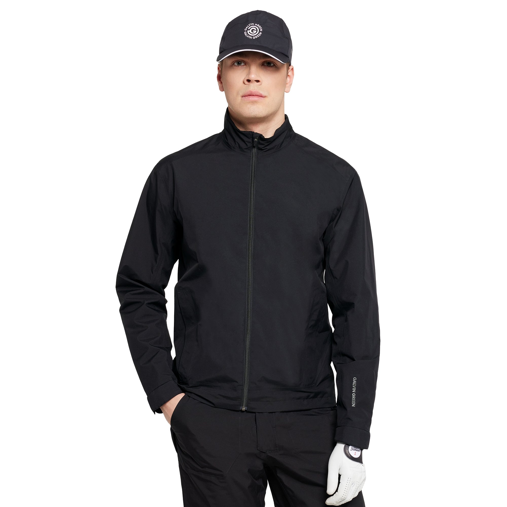 Galvin Green Aston Gore-Tex Waterproof Golf Jacket Black 9403