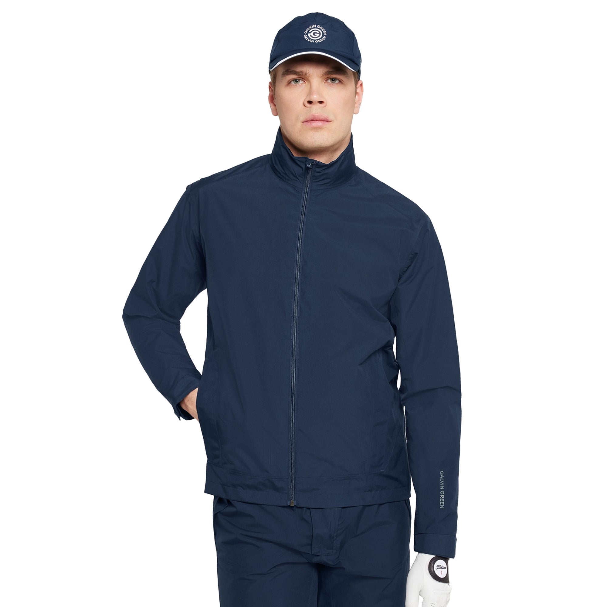 Galvin Green Aston Gore-Tex Waterproof Golf Jacket Navy 9405