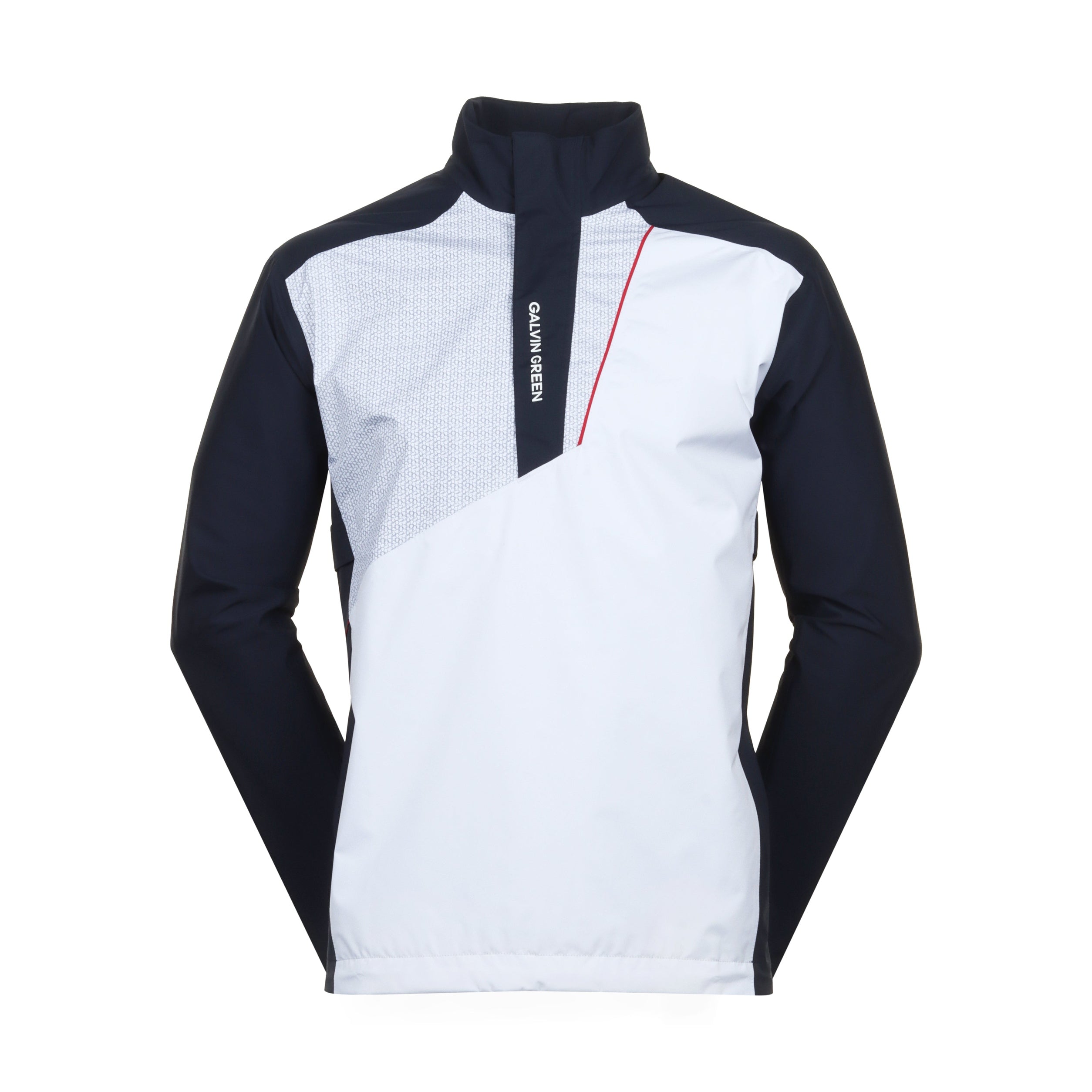 Galvin Green Axley Gore Tex Waterproof Golf Jacket Navy Red White 8885 Function18