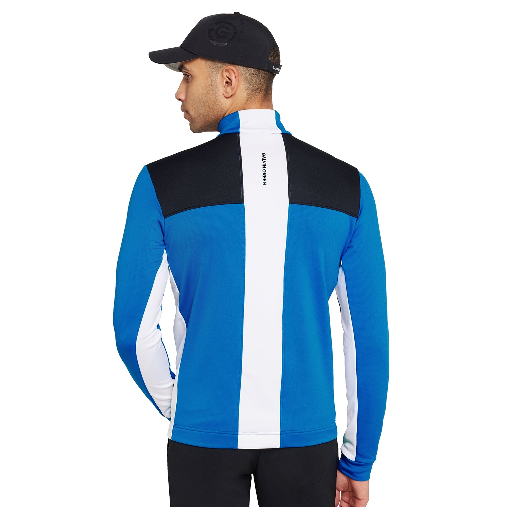 Galvin Green Dean Insula Golf Pullover - Royal Blue/Black 8751
