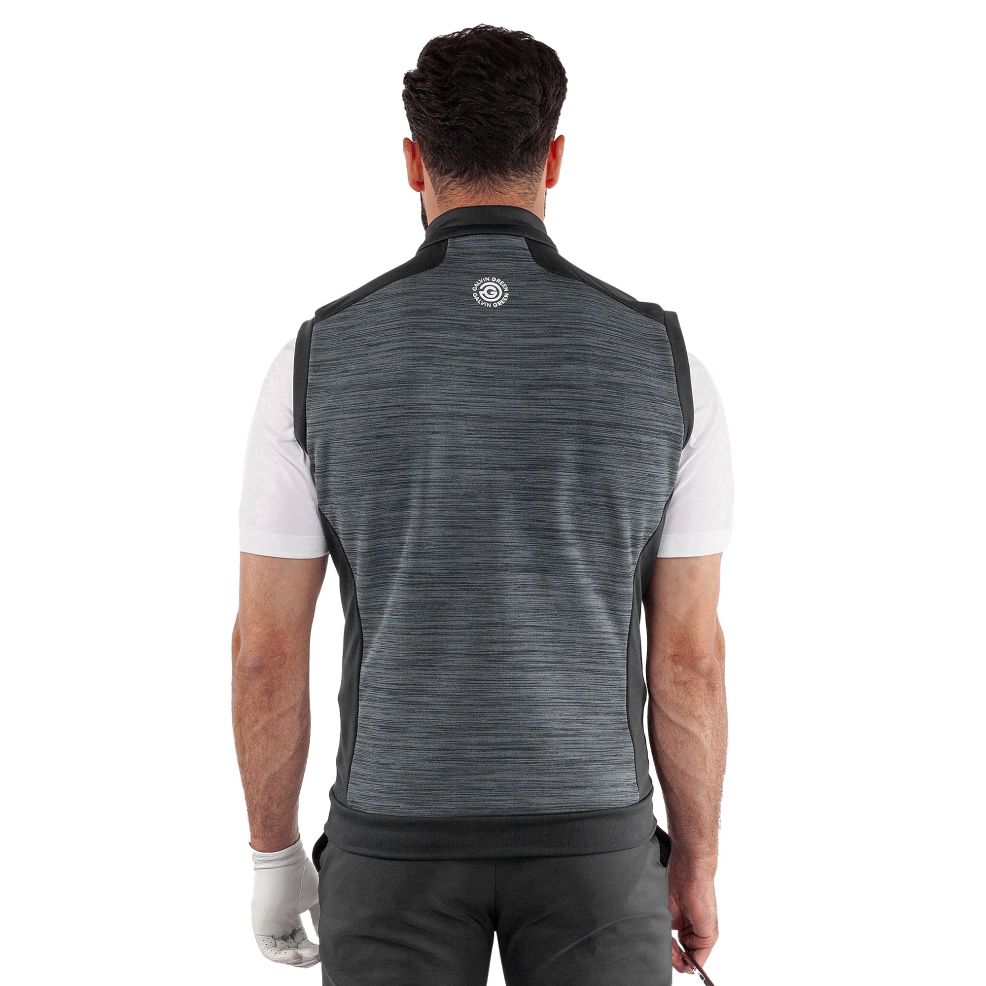 Galvin Green Dolph Insula Golf Vest Forged Iron/Black 9237
