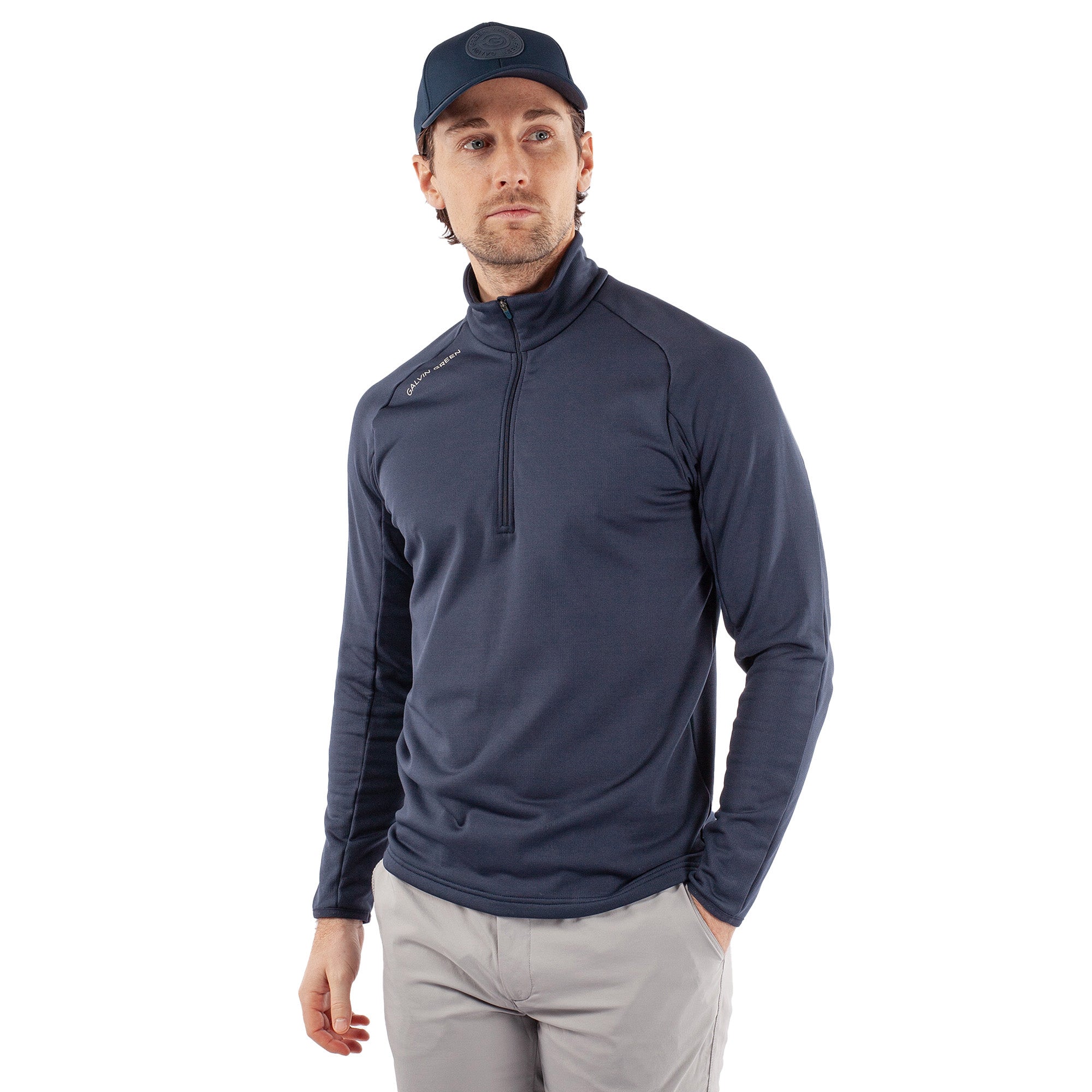 Galvin Green Drake Insula Golf Pullover - Navy 9405 - Drake-33
