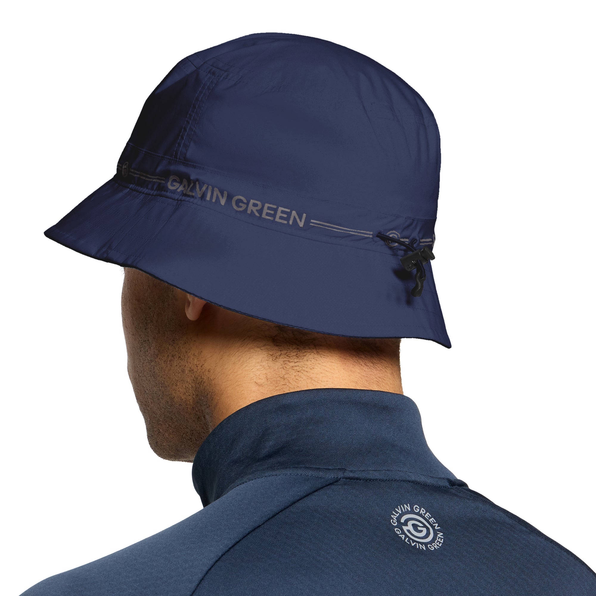 Galvin Green Smith Bucket Golf Hat - Navy 9405 - Smith-9405
