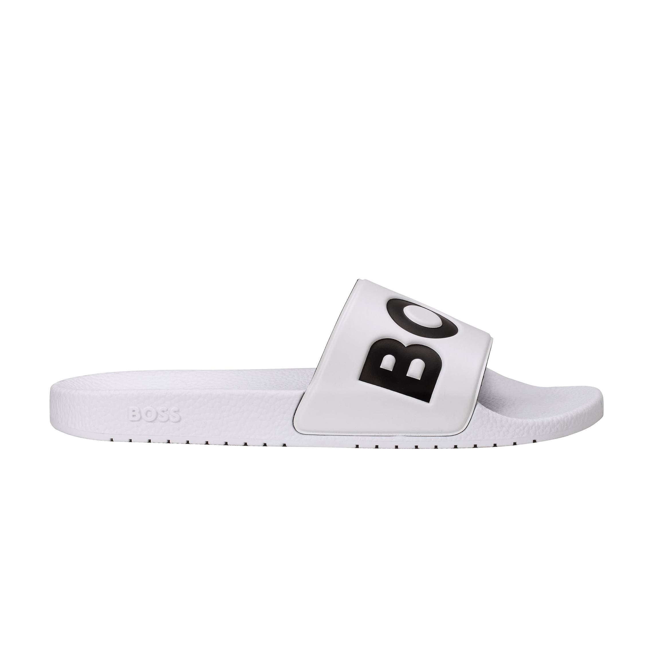BOSS Aryeh_Slid Slides SP25 - White 101 - 50536835-101