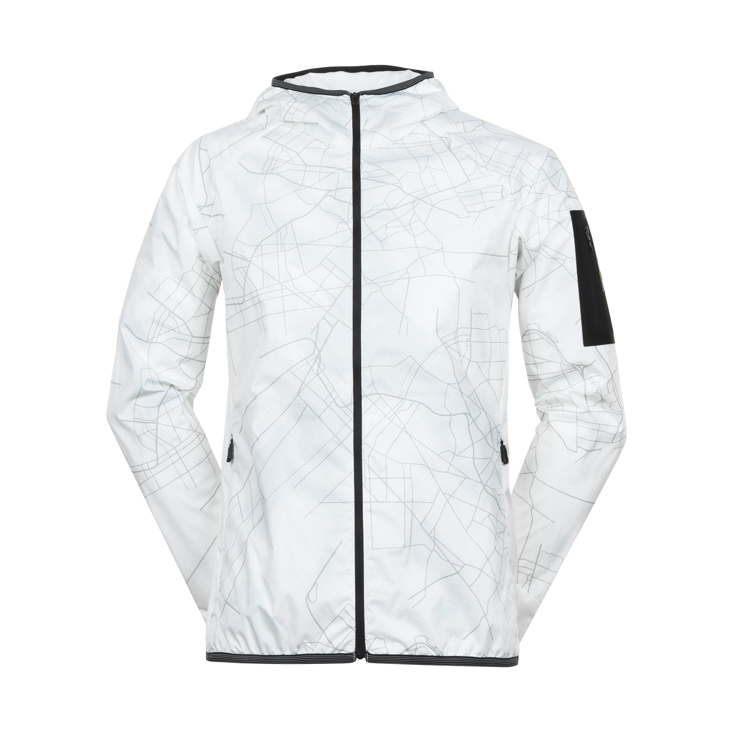 BOSS J_Roders Hooded Jacket WI24 White 100 50527369-100