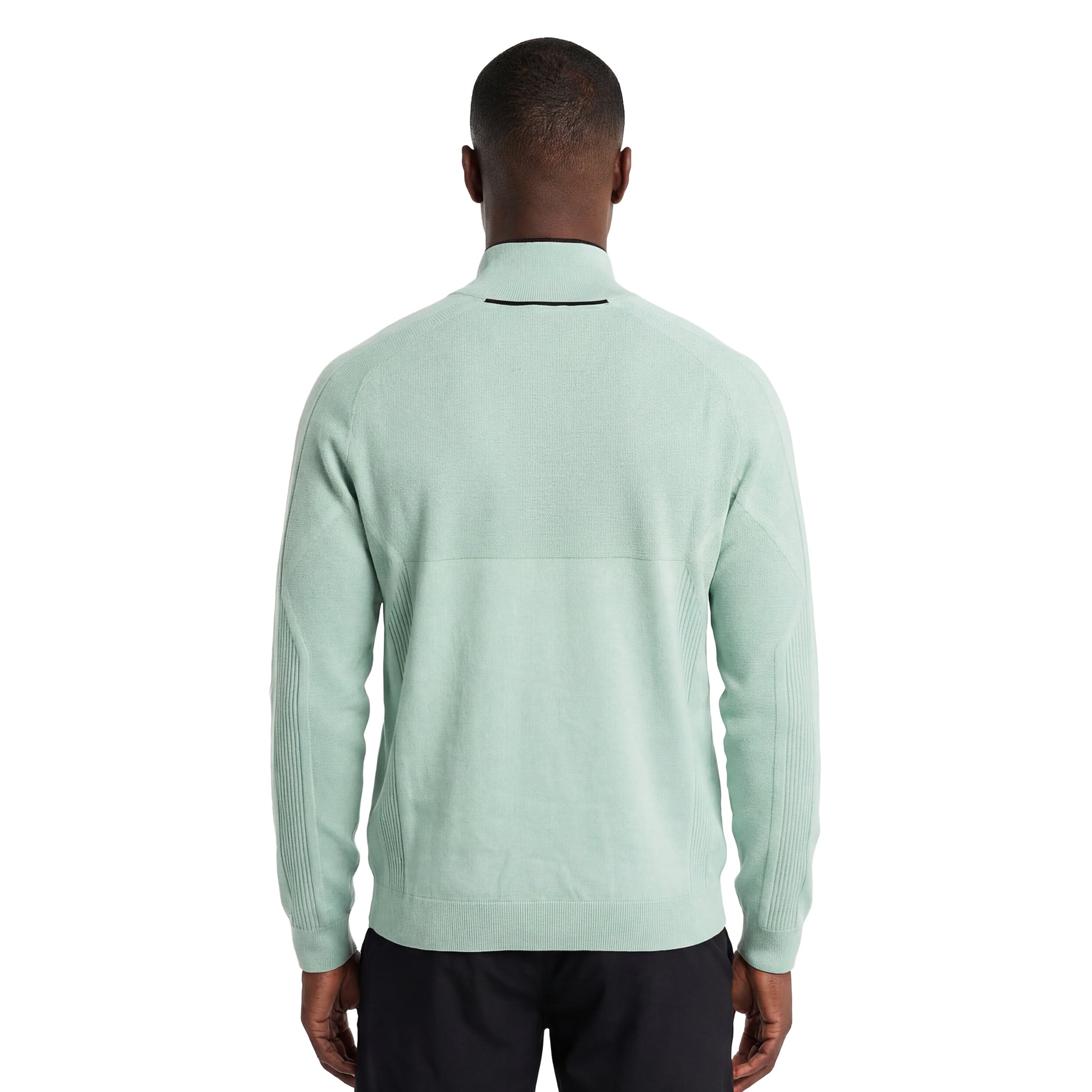 BOSS KN_GOC Hydro 1/4 Zip Sweater SP26 - Mint Tint 447 - 50553791