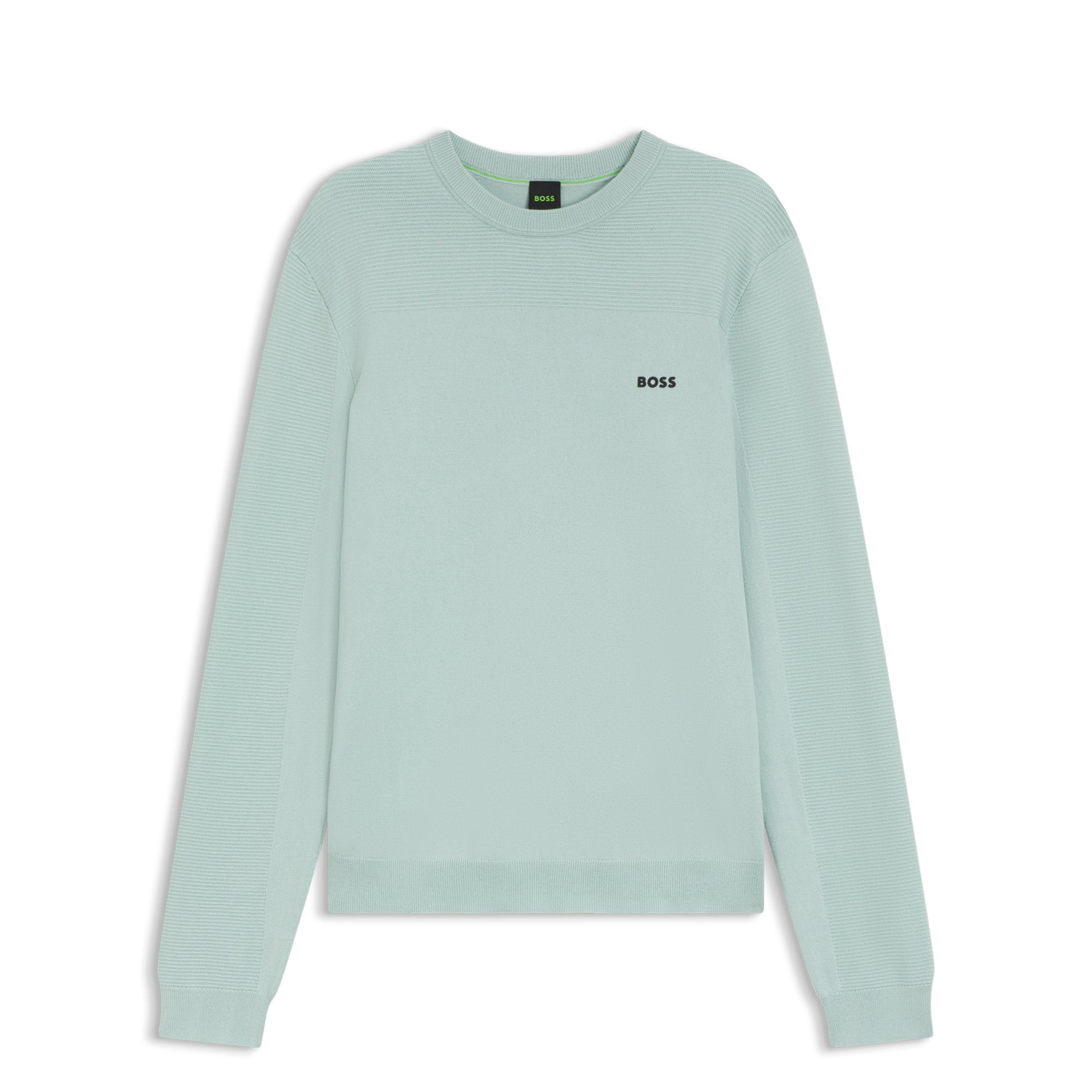 BOSS KN_Momentum-X Crew Neck Sweater SP26 - Mint Tint 447
