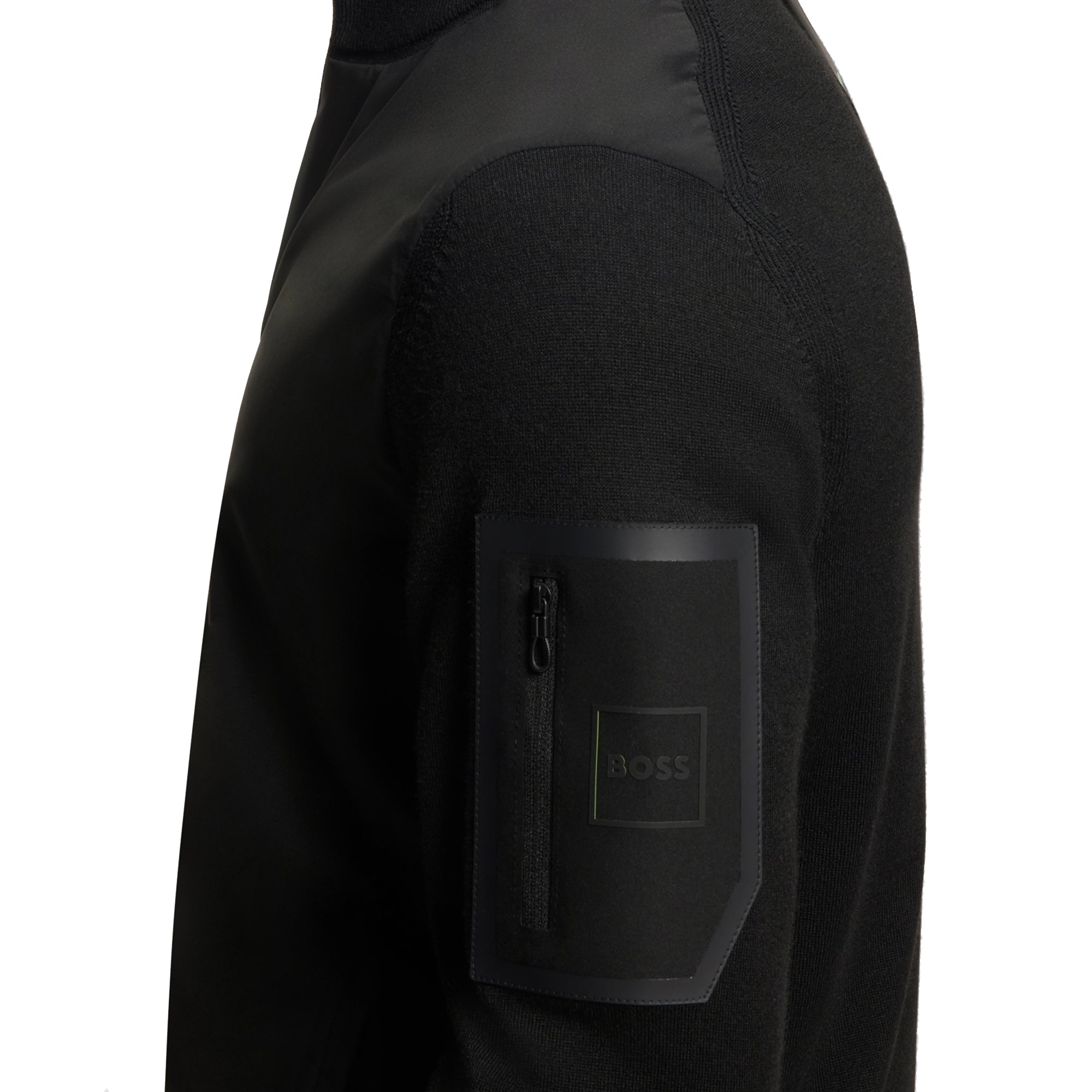 BOSS KN_Momentum-X Hybrid Golf Jacket SP26 - Black 001 - 50556153
