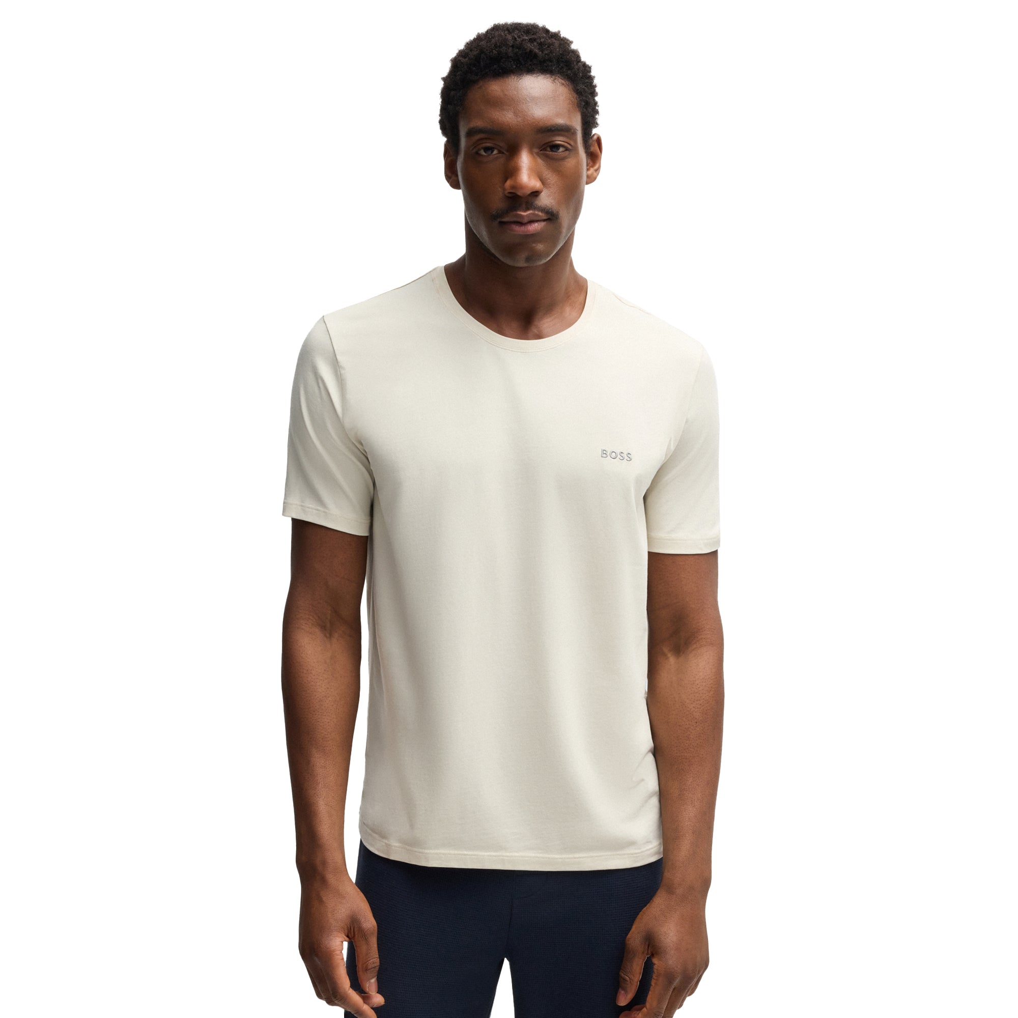 BOSS Mix&Match Tee Shirt SP25 - Off White 132 - 50515312-132