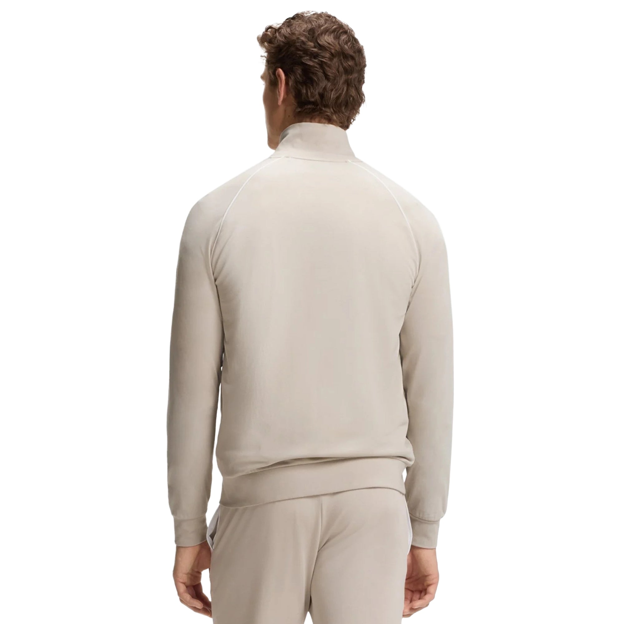 BOSS Mix&Match Full Zip Jacket - Light Tan 075 - 50515307-075