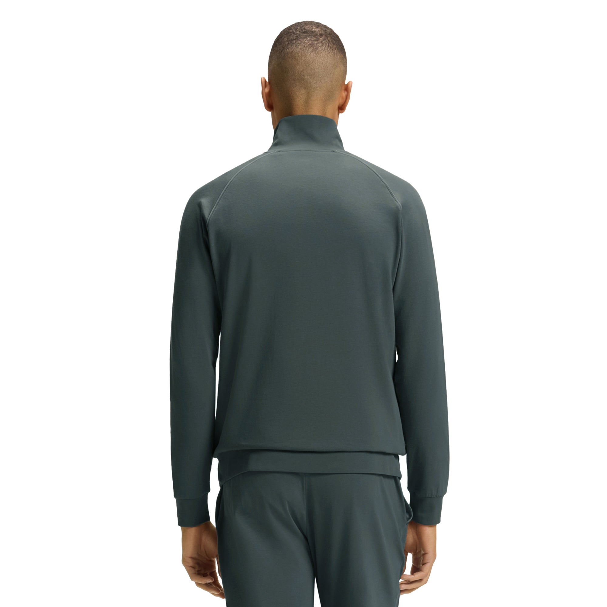 BOSS Mix&Match Full Zip Jacket WI25 - Green Smoke 345 - 50515307