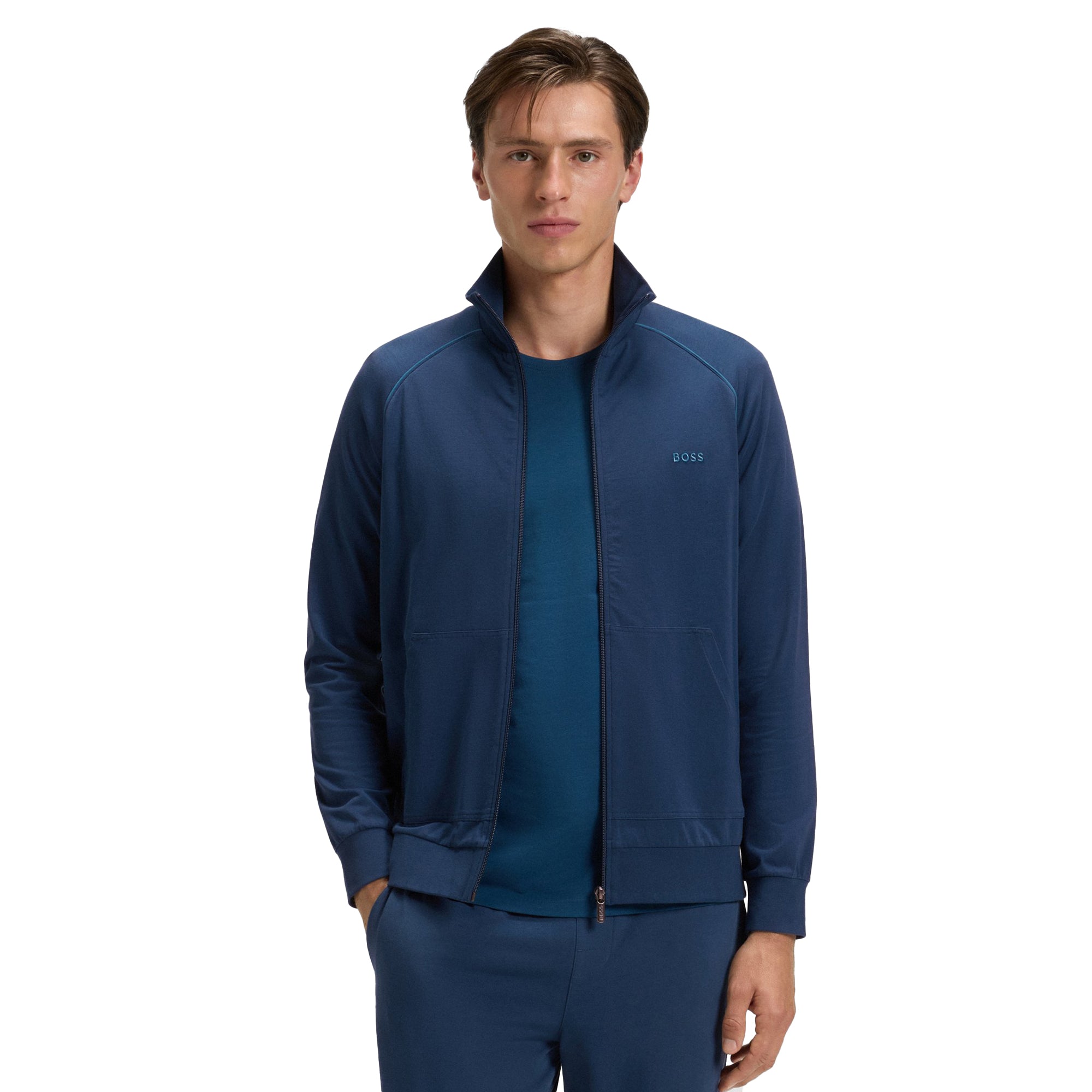 BOSS Mix&Match Full Zip Jacket WI25 Yale Blue 480 50515307-480