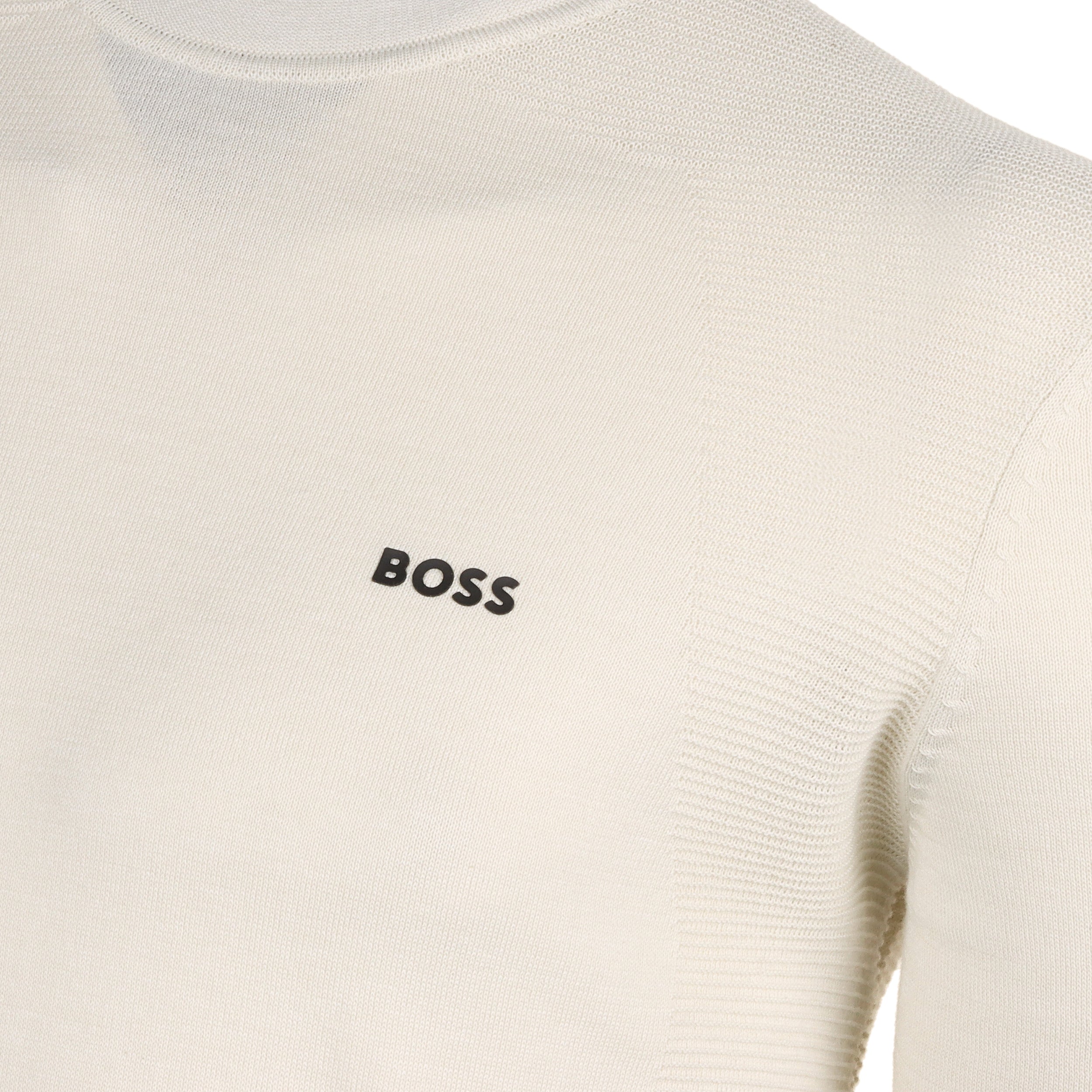 BOSS Momentum_Lite Crew Neck FA24 50520692 Light Beige 271 