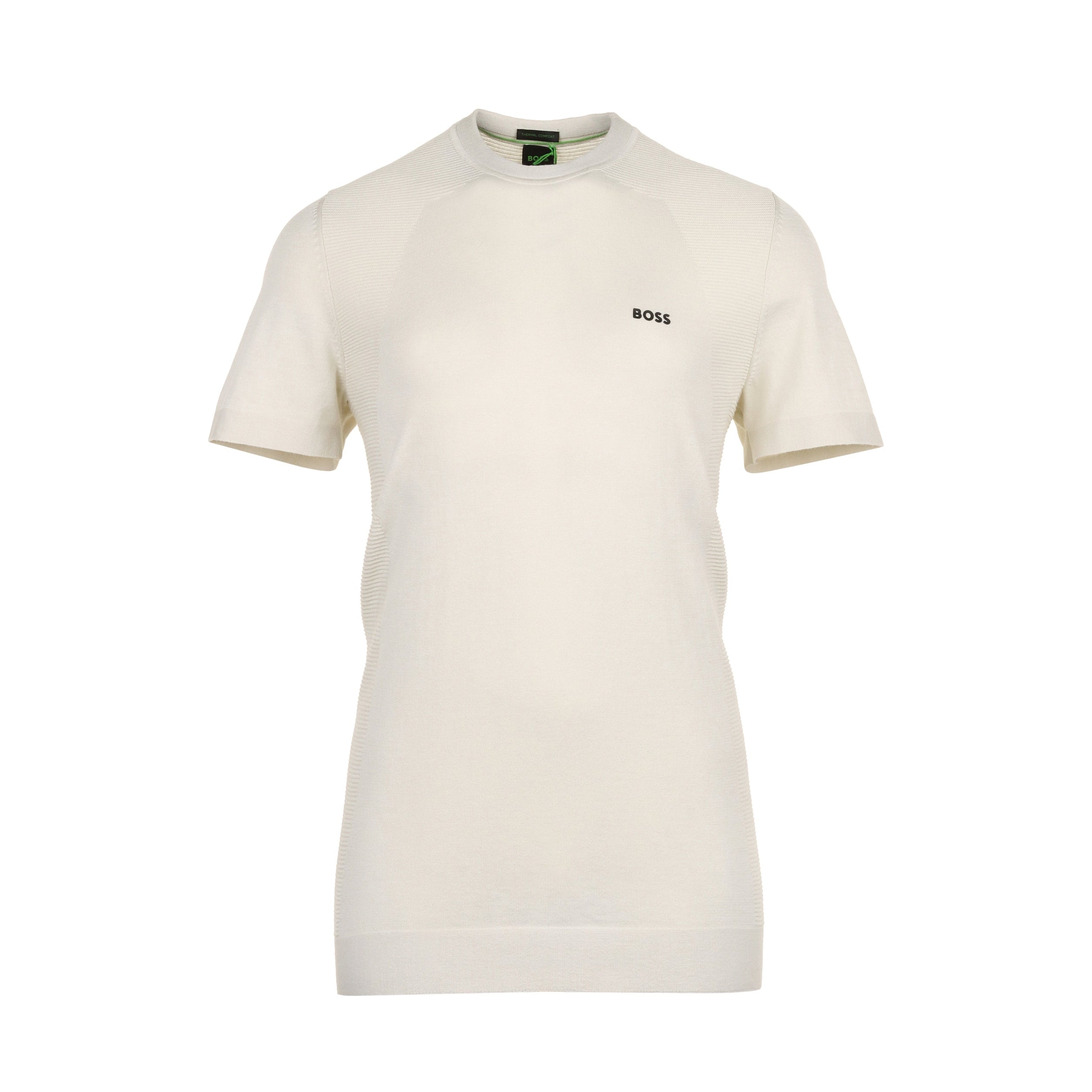 BOSS Momentum_Lite Tee Shirt FA24 50520683 Light Beige 271  