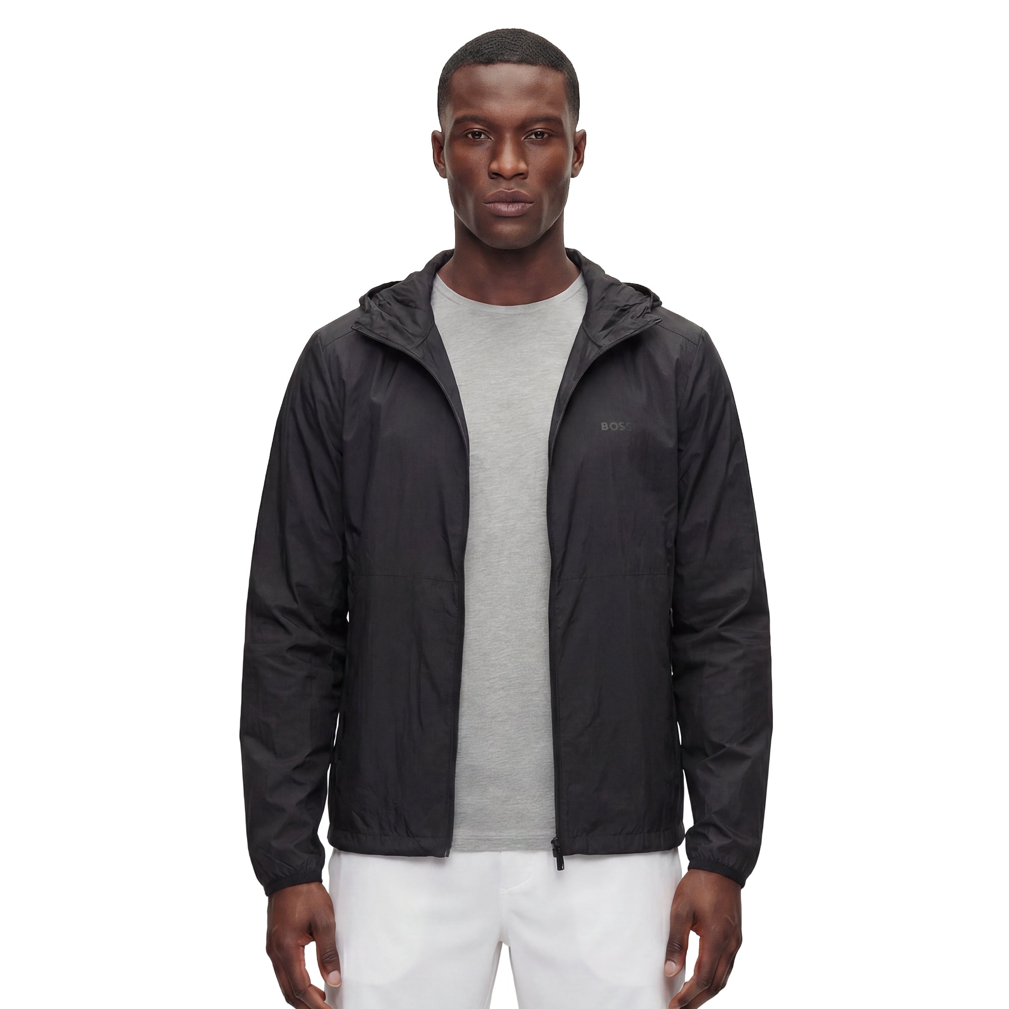 BOSS OW_Airynix JT HD Golf Jacket - Black 001 - 50558877-001